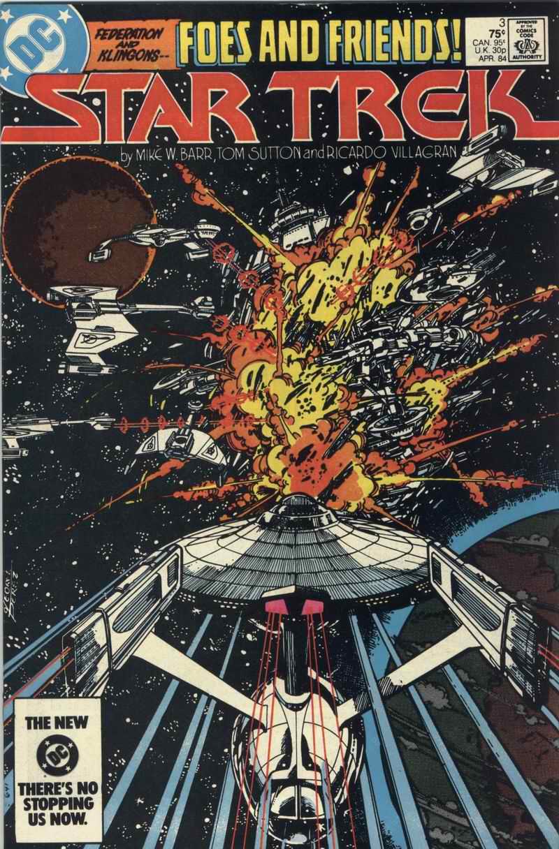 Read online Star Trek (1984) comic -  Issue #3 - 1
