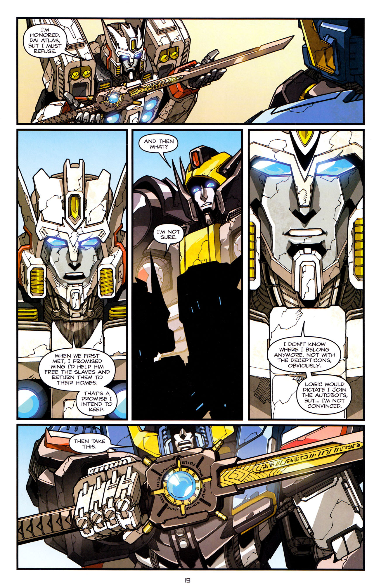 Read online The Transformers: Drift comic -  Issue #4 - 21