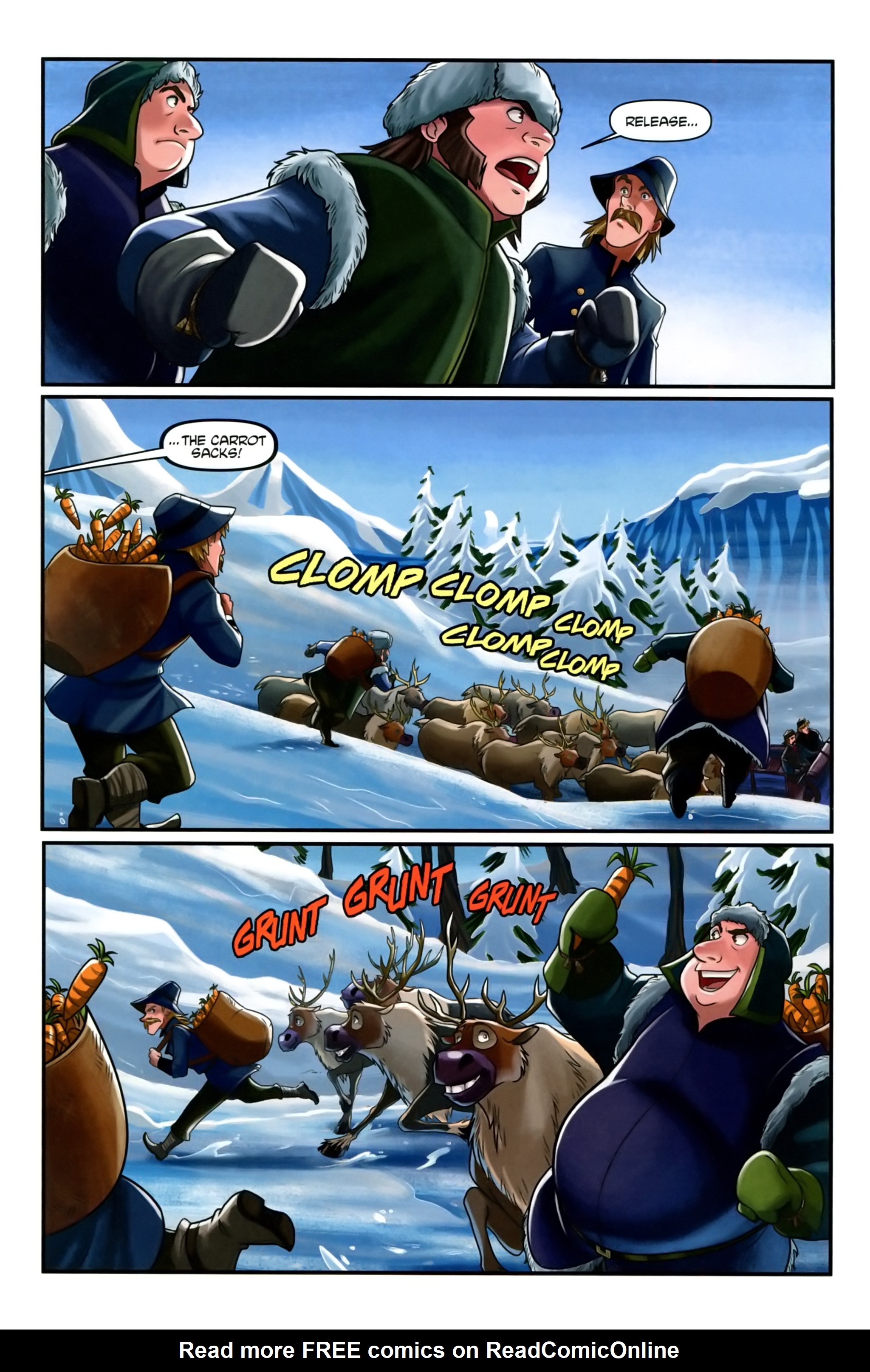 Read online Disney Frozen comic -  Issue #1 - 20