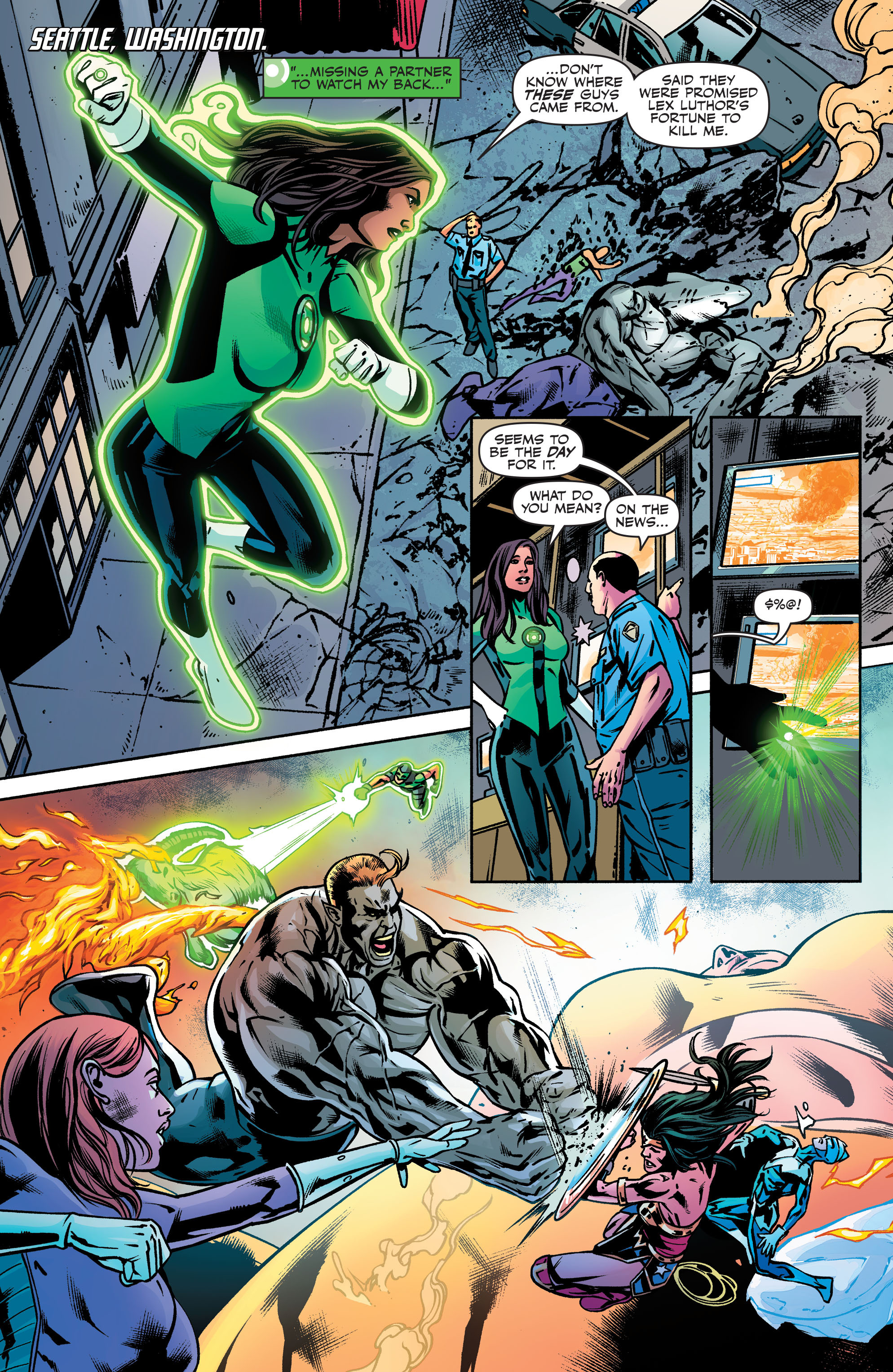 Read online Justice League (2016) comic -  Issue #11 - 14