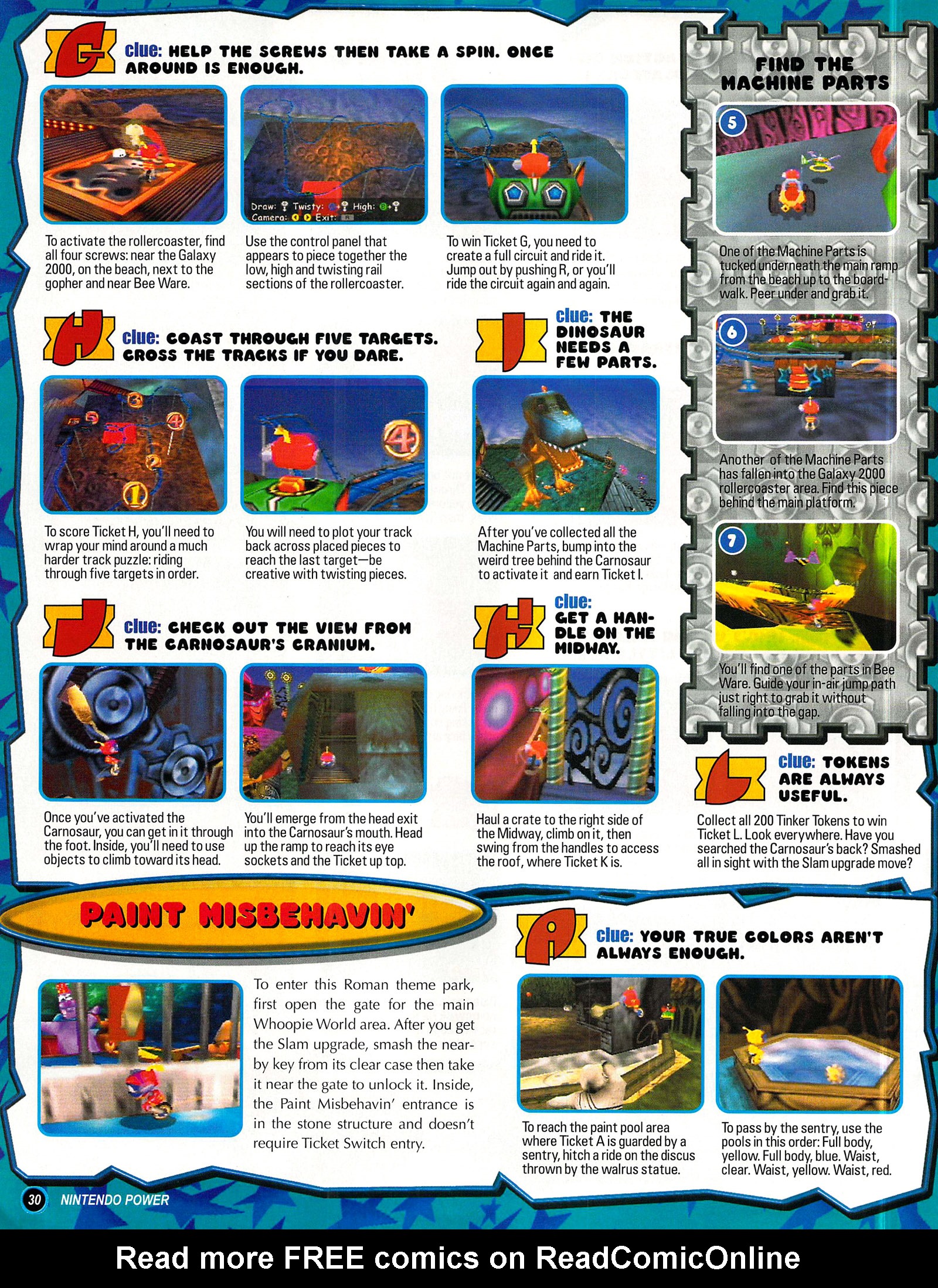 Read online Nintendo Power comic -  Issue #126 - 30