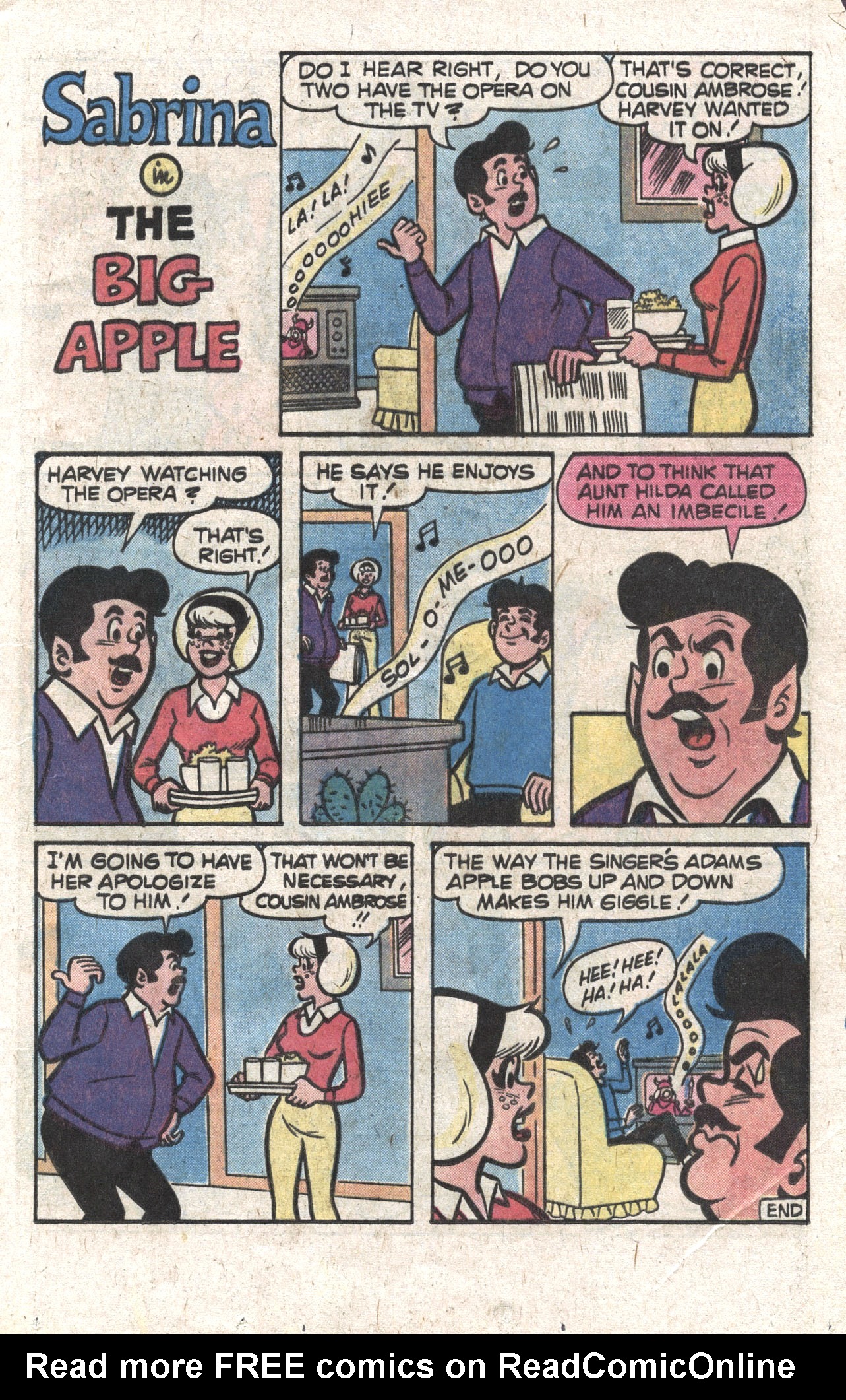 Read online Archie's Joke Book Magazine comic -  Issue #255 - 17