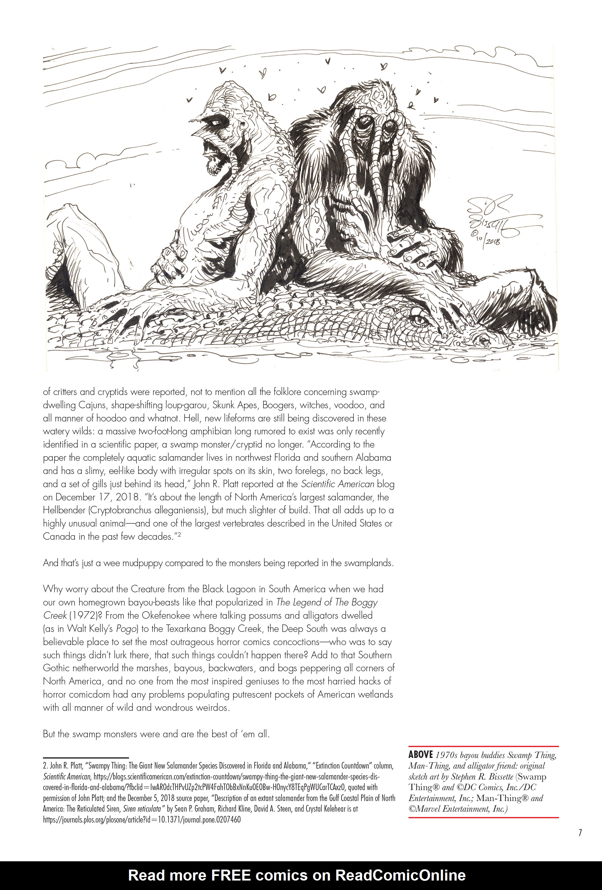 Read online Classic Monsters of Pre-Code Horror Comics: Swamp Monsters comic -  Issue # TPB - 8