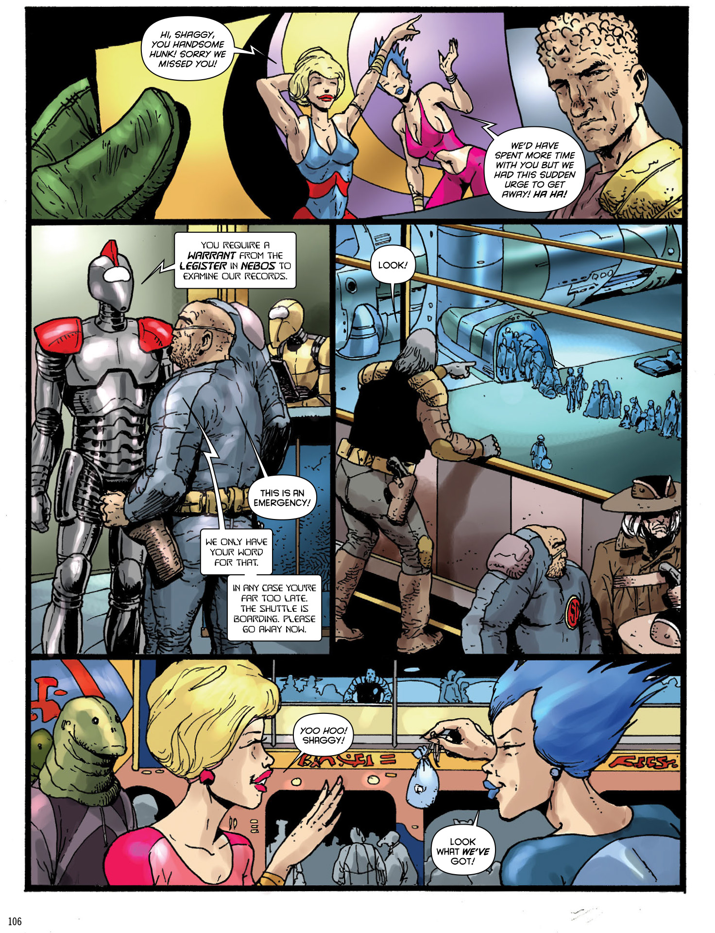 Read online Strontium Dog: Repo Men comic -  Issue # TPB - 108