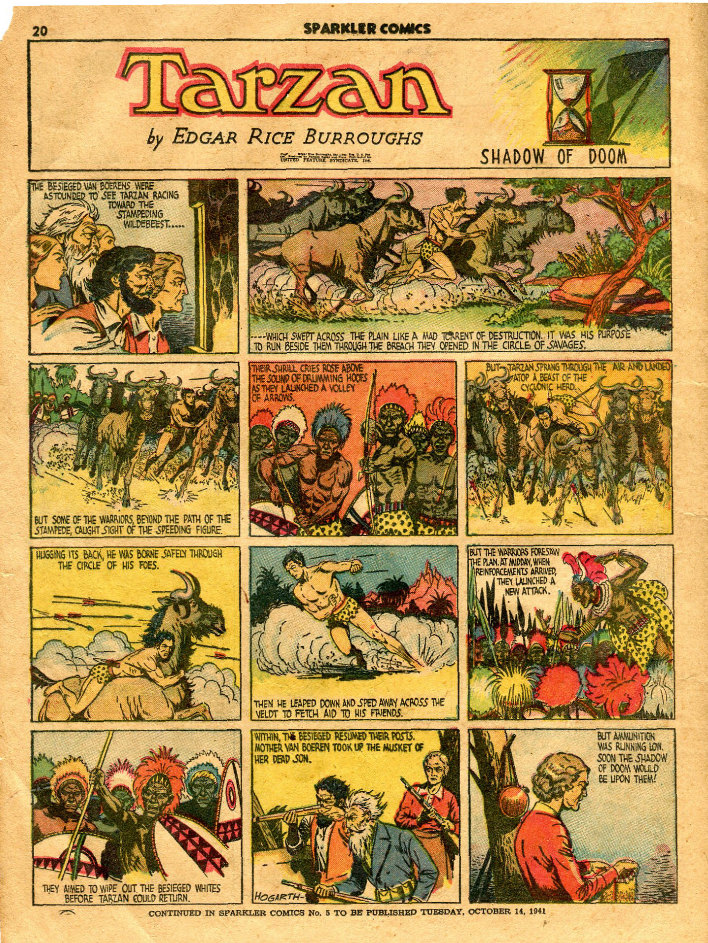 Read online Sparkler Comics comic -  Issue #4 - 21