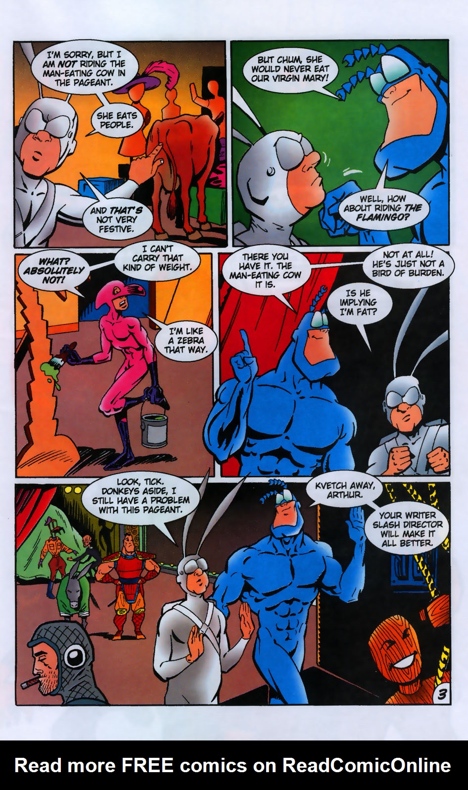 Read online The Tick's Big Xmas Trilogy comic -  Issue #2 - 5