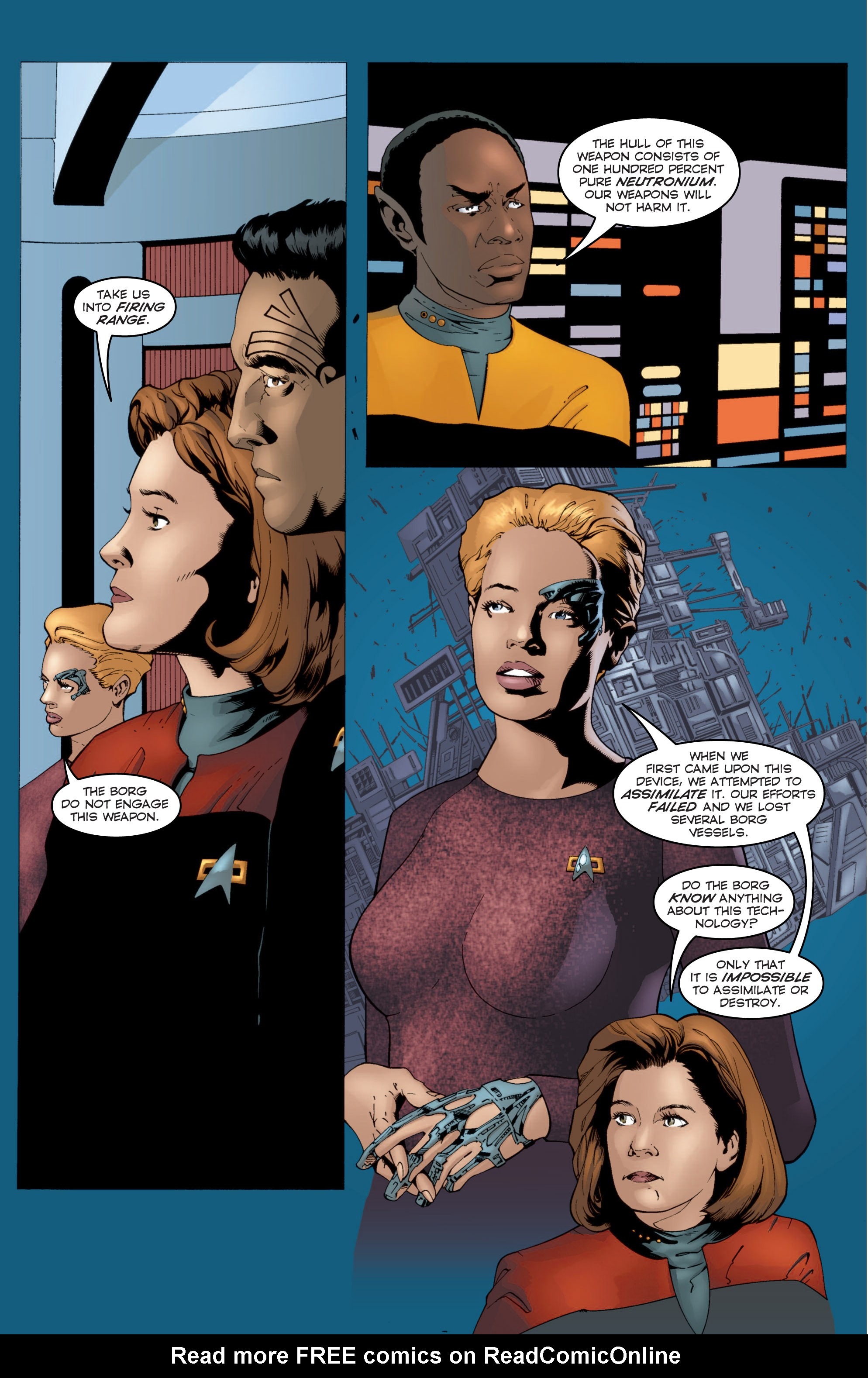 Read online Star Trek: Voyager--Encounters with the Unknown comic -  Issue # TPB - 151