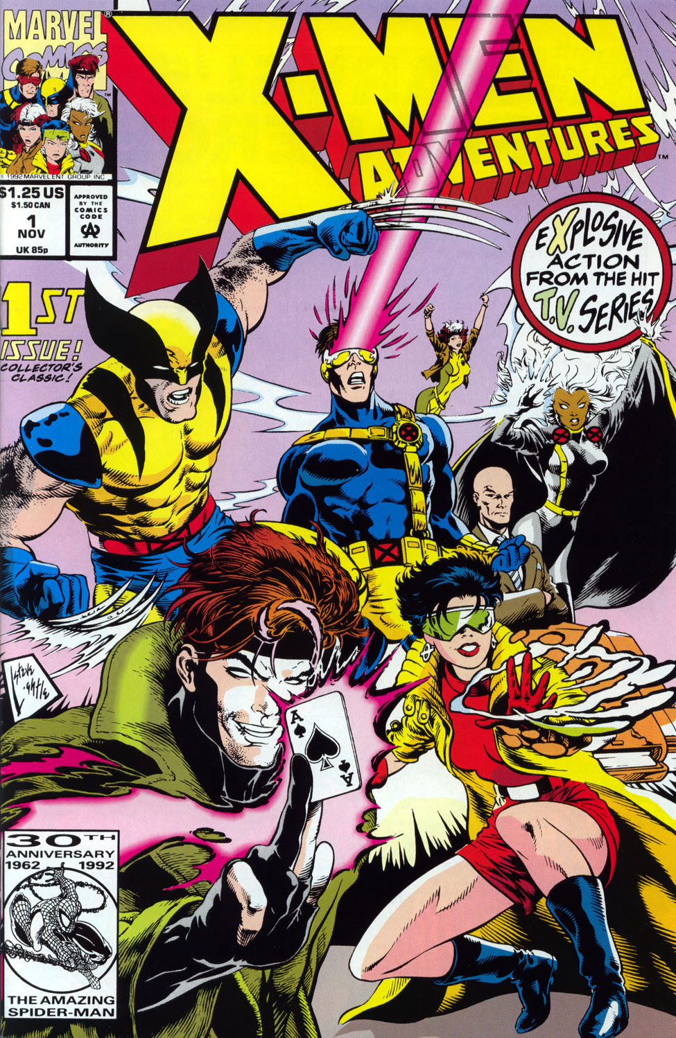 Read online XMen Adventures (1992) comic Issue 1