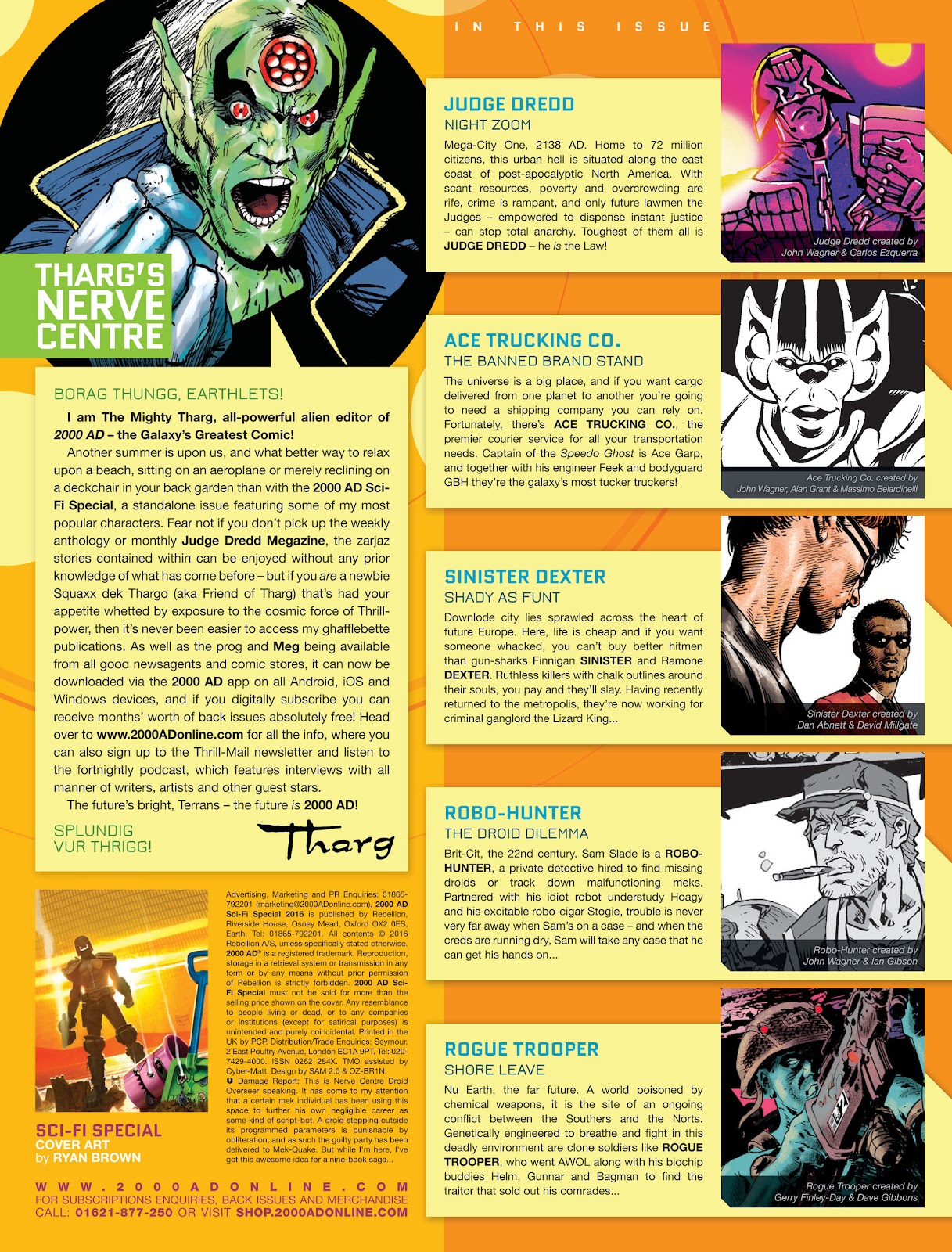 2000 AD issue Sci-Fi Special 2016 - Page 2