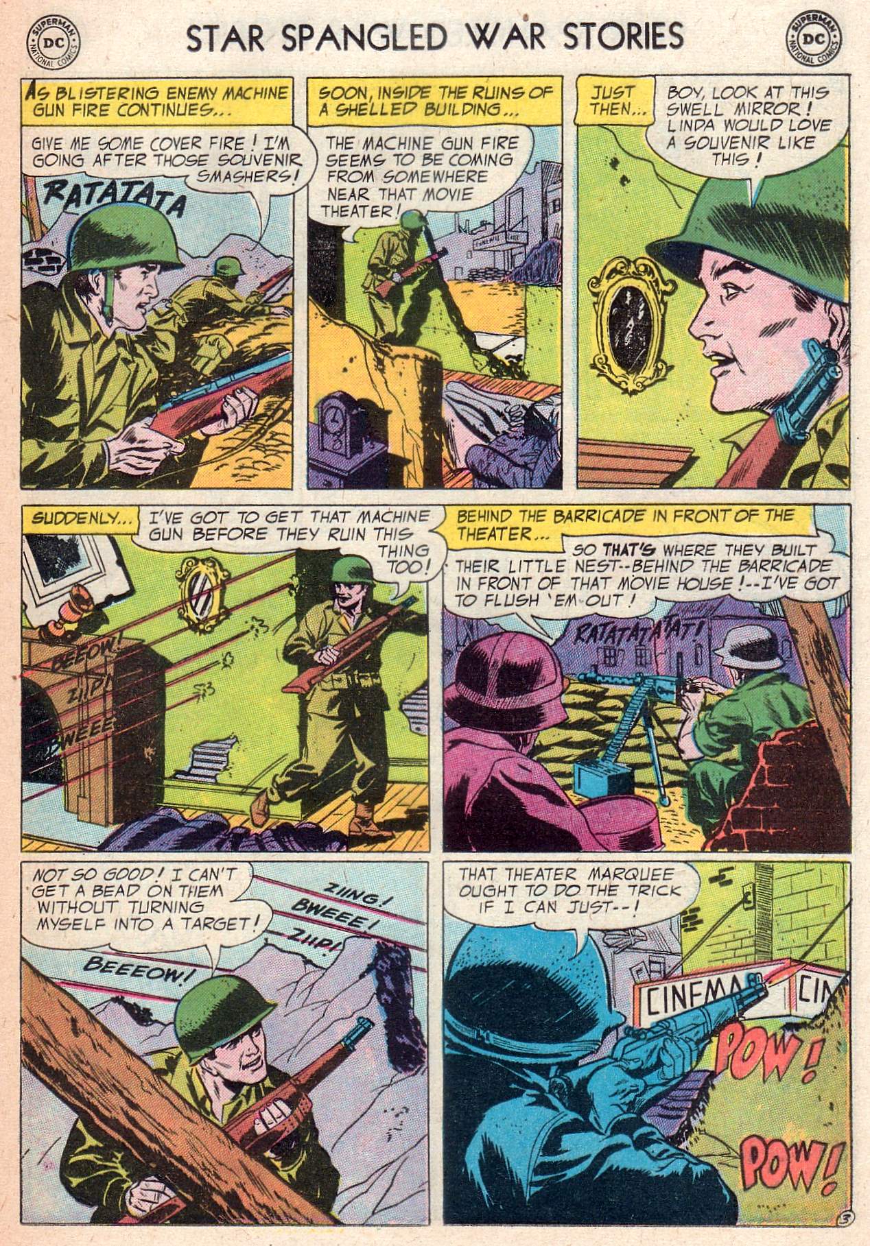 Read online Star Spangled War Stories (1952) comic -  Issue #33 - 21