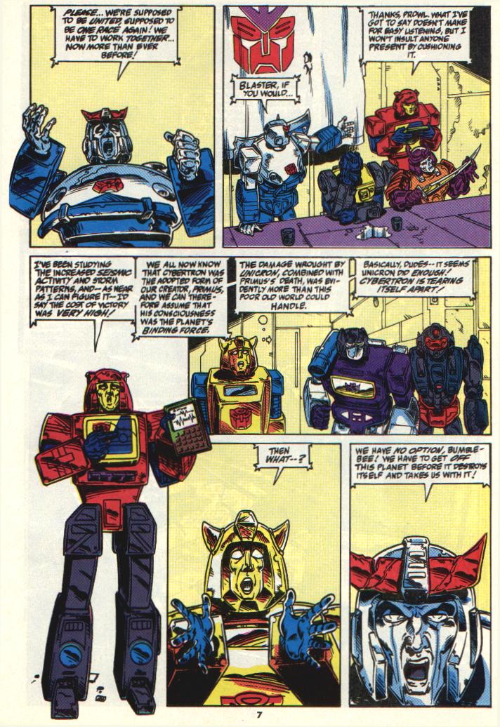 Read online The Transformers (UK) comic -  Issue #325 - 6