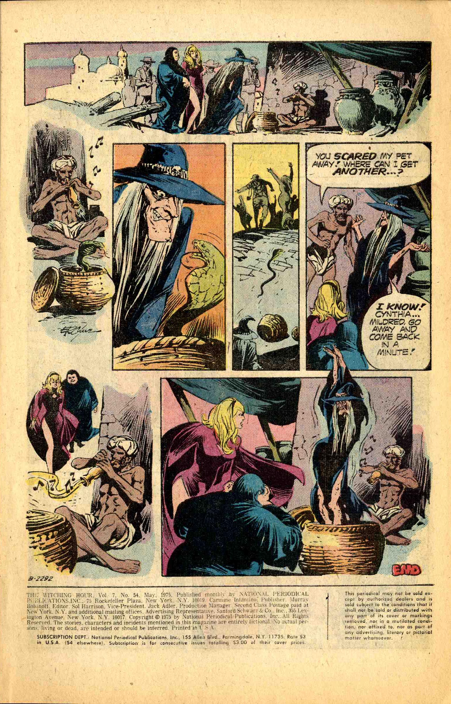 Read online The Witching Hour (1969) comic -  Issue #54 - 3