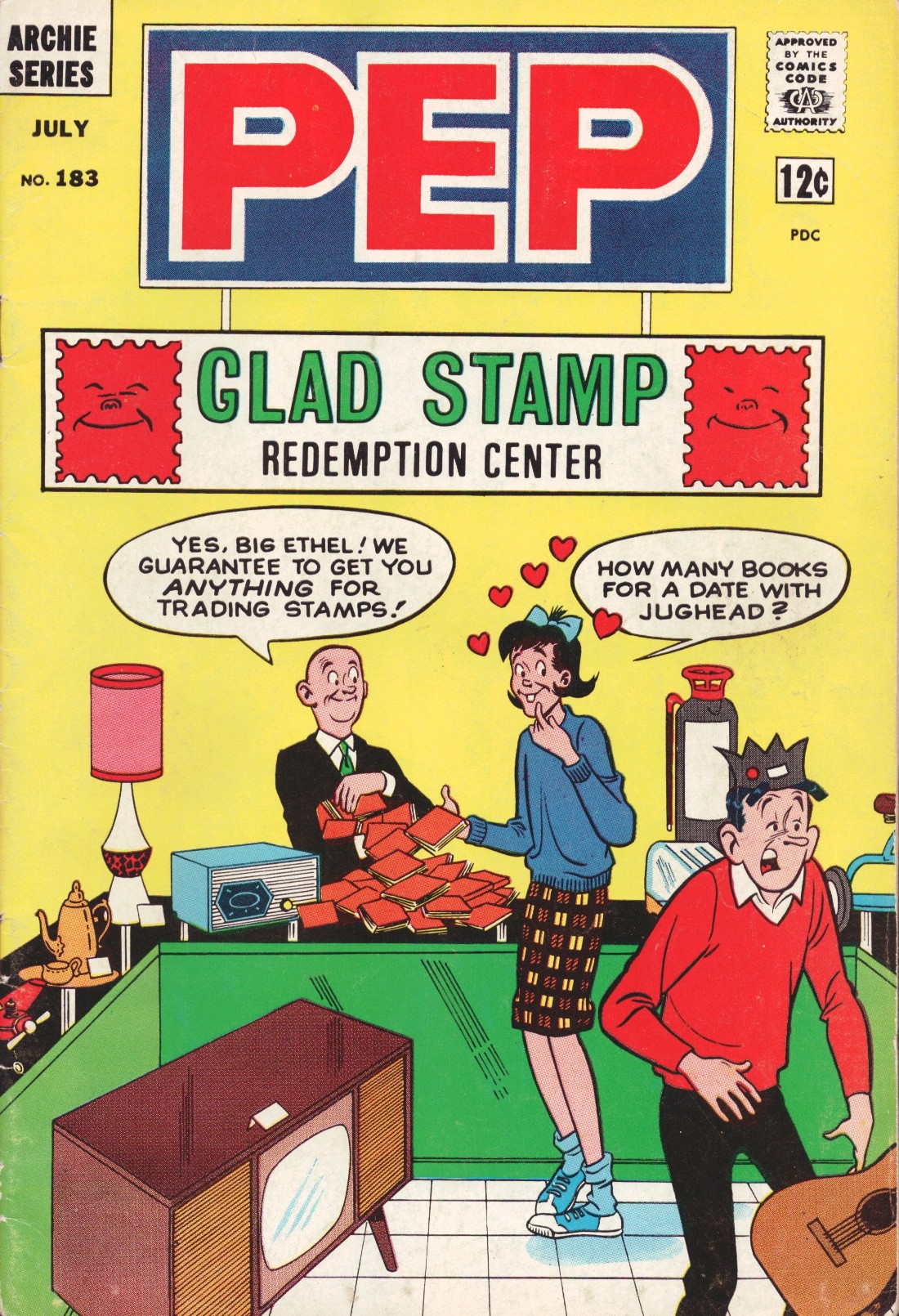 Read online Pep Comics comic -  Issue #183 - 1