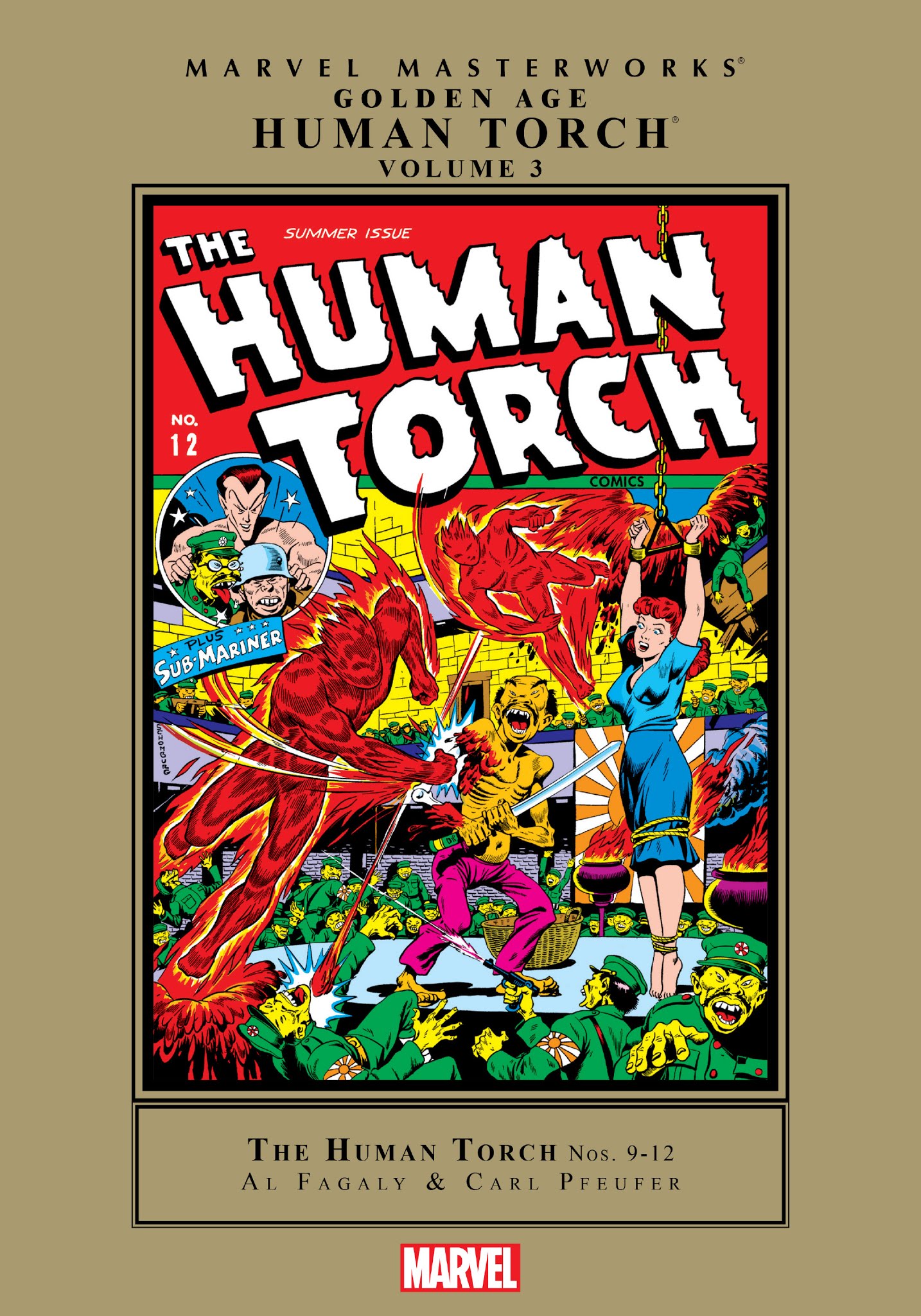 Read online Marvel Masterworks: Golden Age Human Torch comic -  Issue # TPB 3 (Part 1) - 1