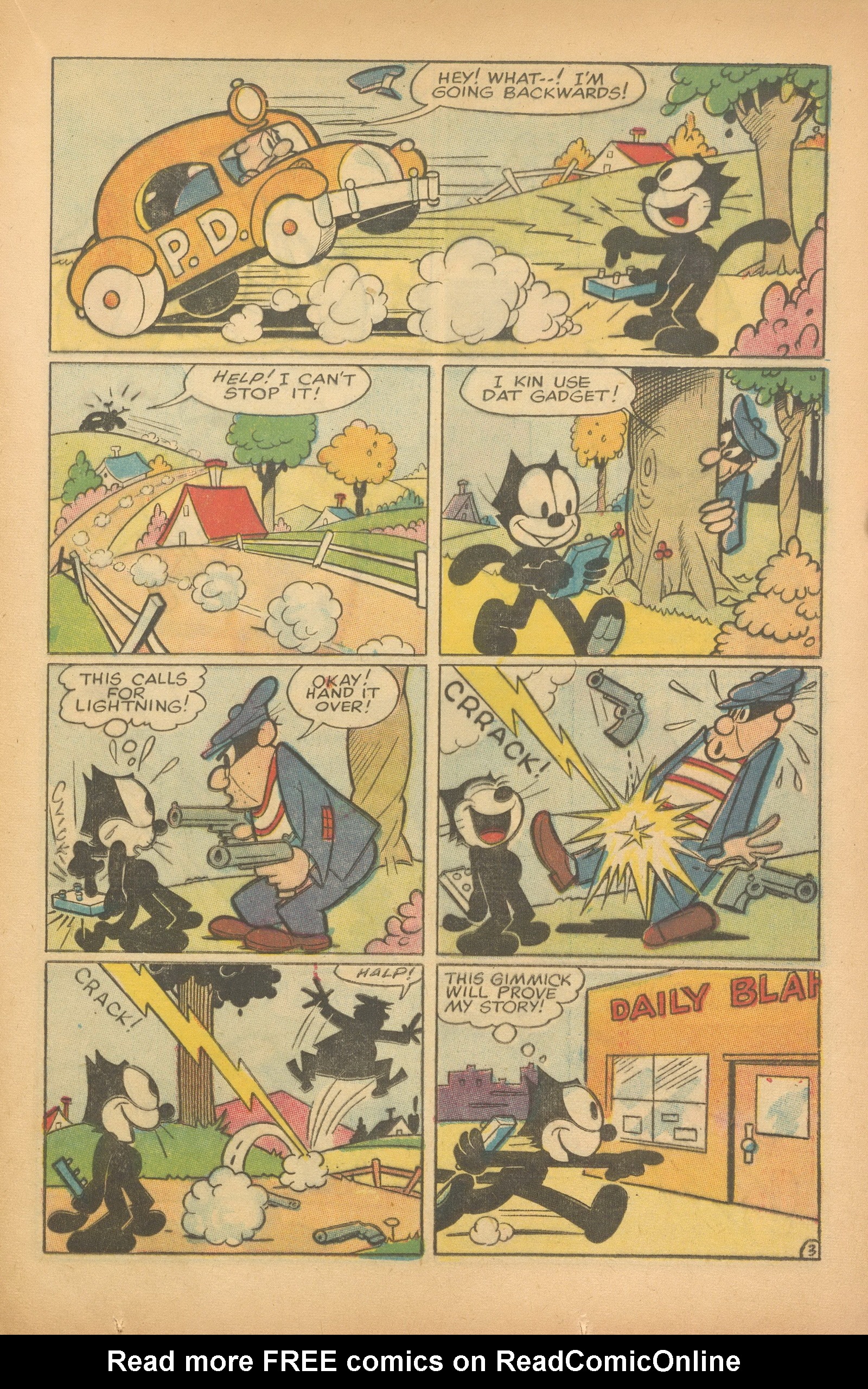 Read online Felix the Cat (1955) comic -  Issue #89 - 23