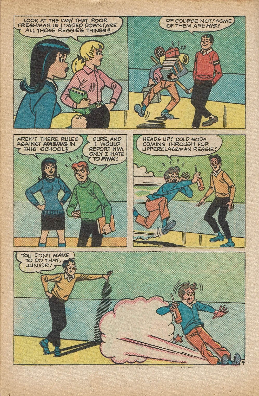 Read online Reggie and Me (1966) comic -  Issue #36 - 16