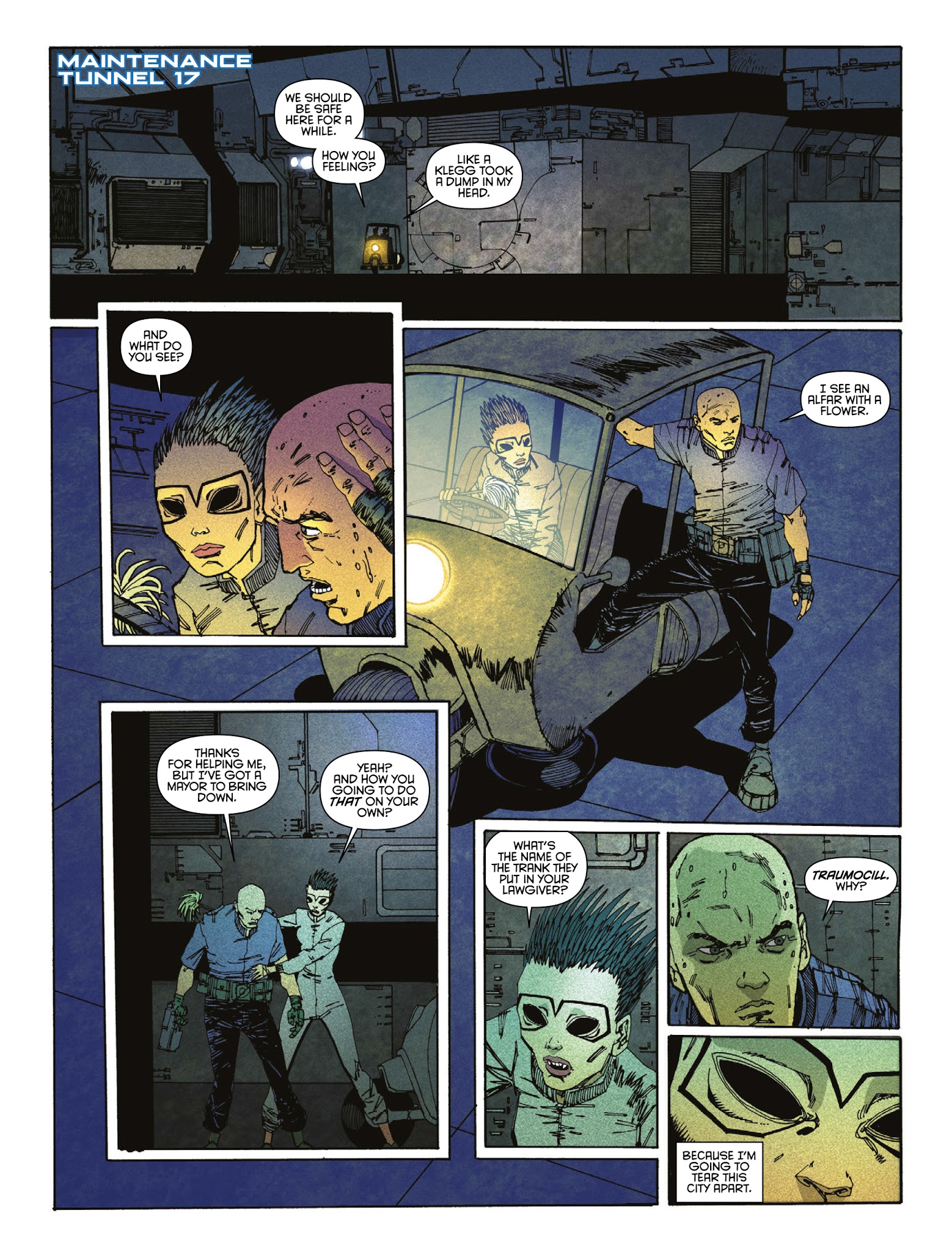 Read online Judge Dredd Megazine (Vol. 5) comic -  Issue #386 - 29