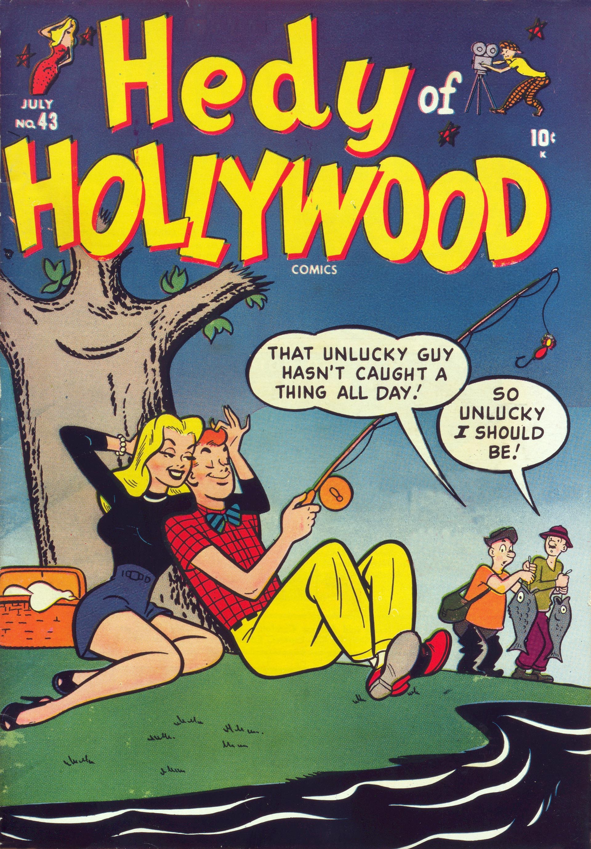 Read online Hedy Of Hollywood Comics comic -  Issue #43 - 1