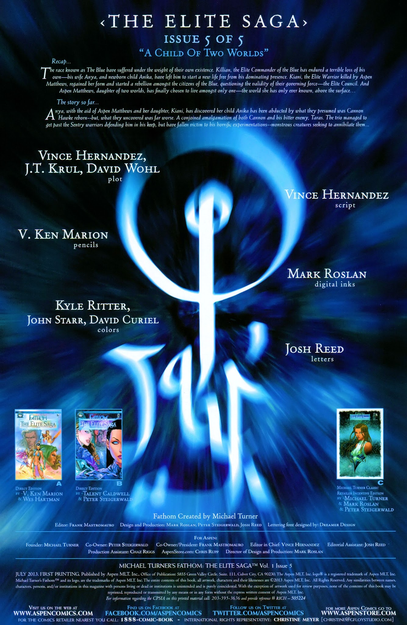 Read online Michael Turner's Fathom: The Elite Saga comic -  Issue #5 - 3