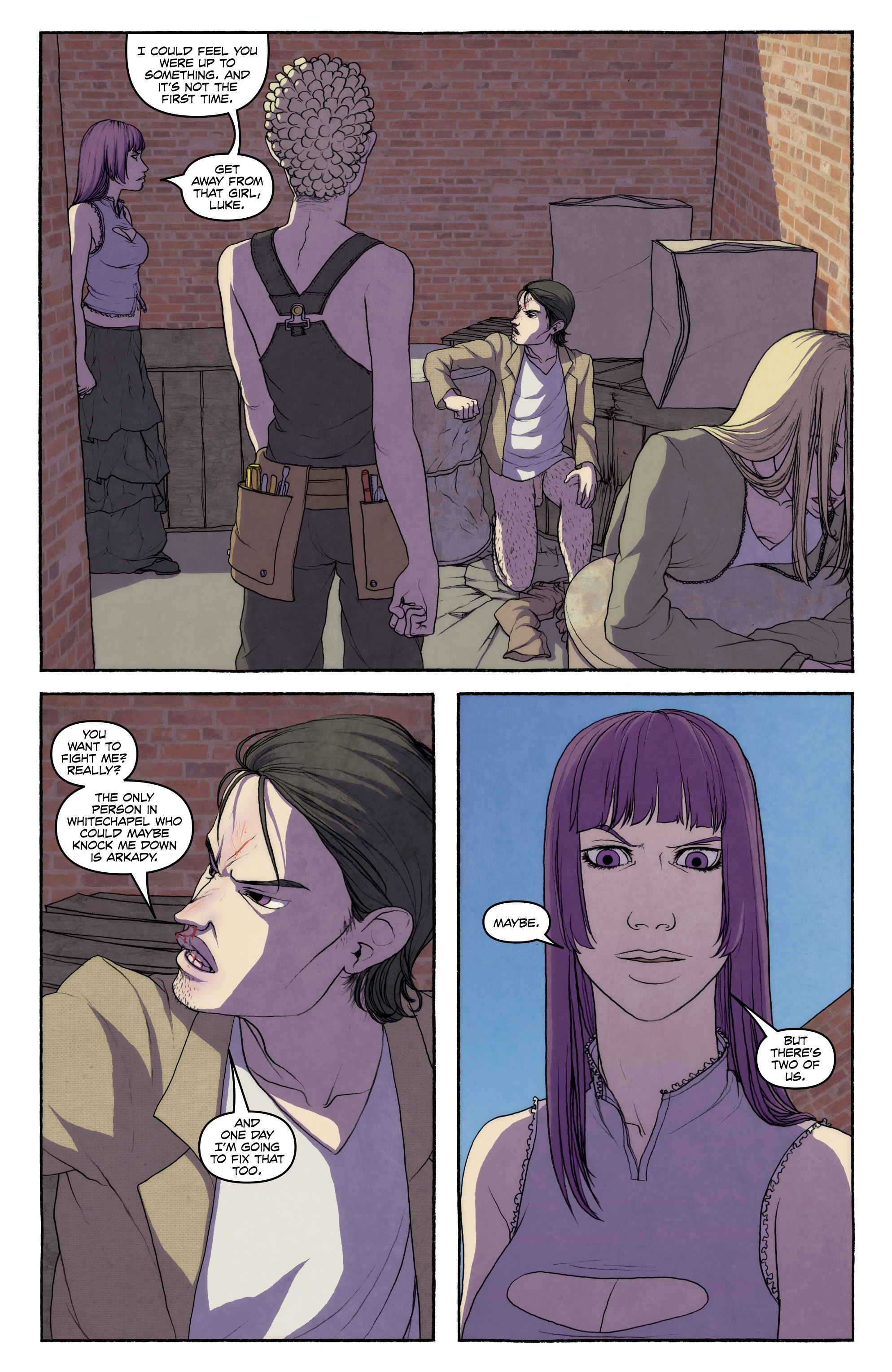 Read online FreakAngels comic -  Issue #3 - 65