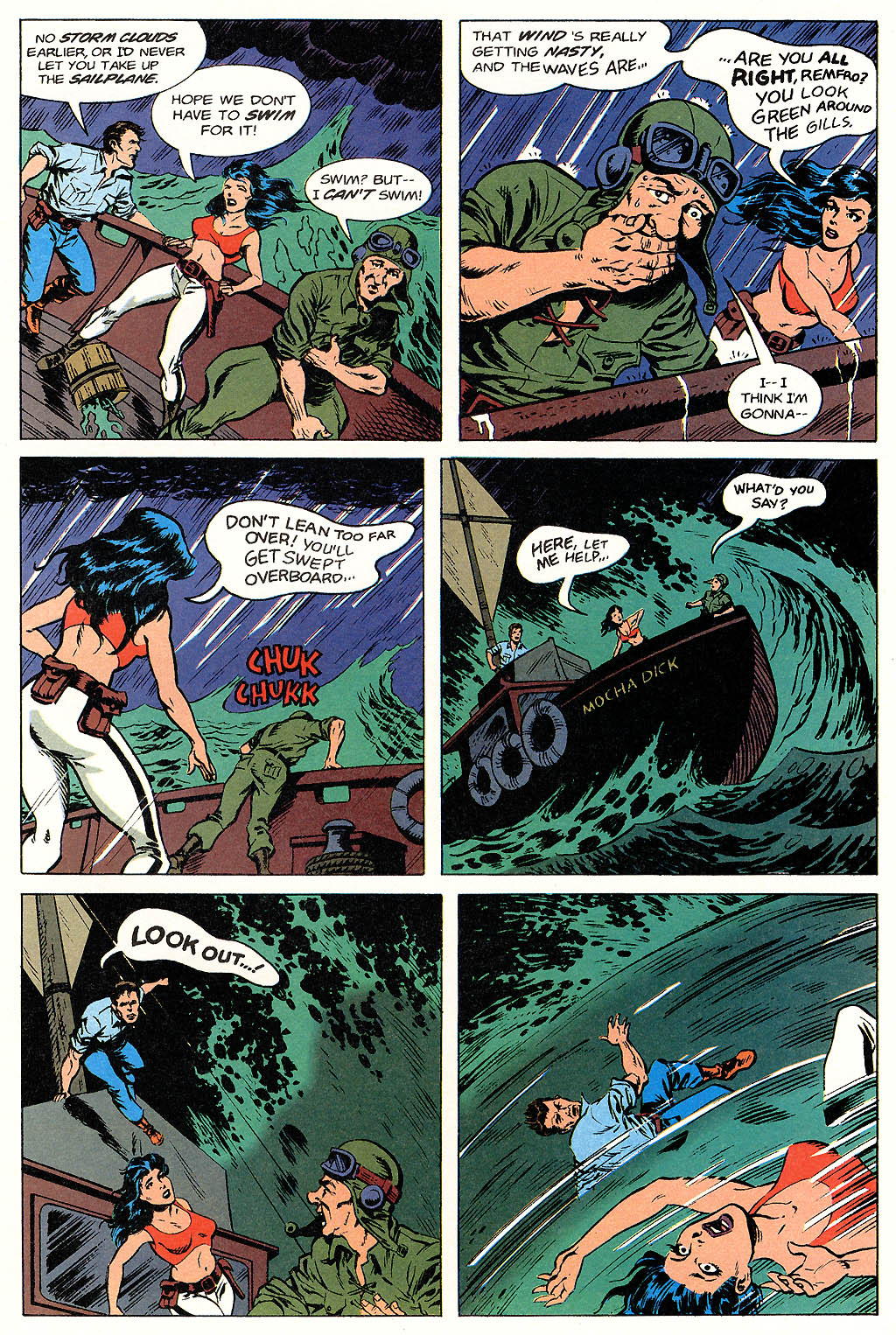 Read online Cadillacs and Dinosaurs comic -  Issue #2 - 29