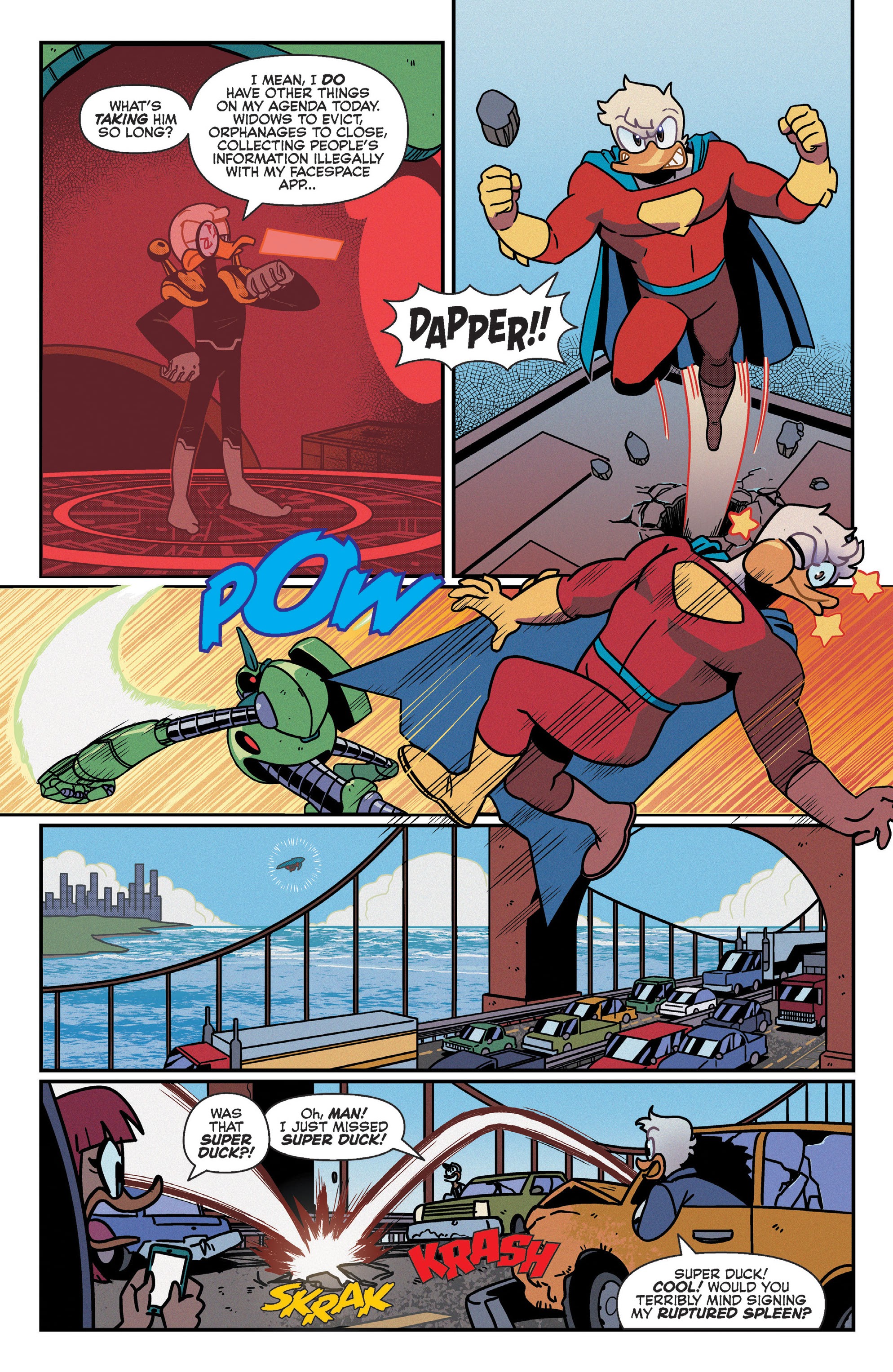 Read online Super Duck comic -  Issue #1 - 8