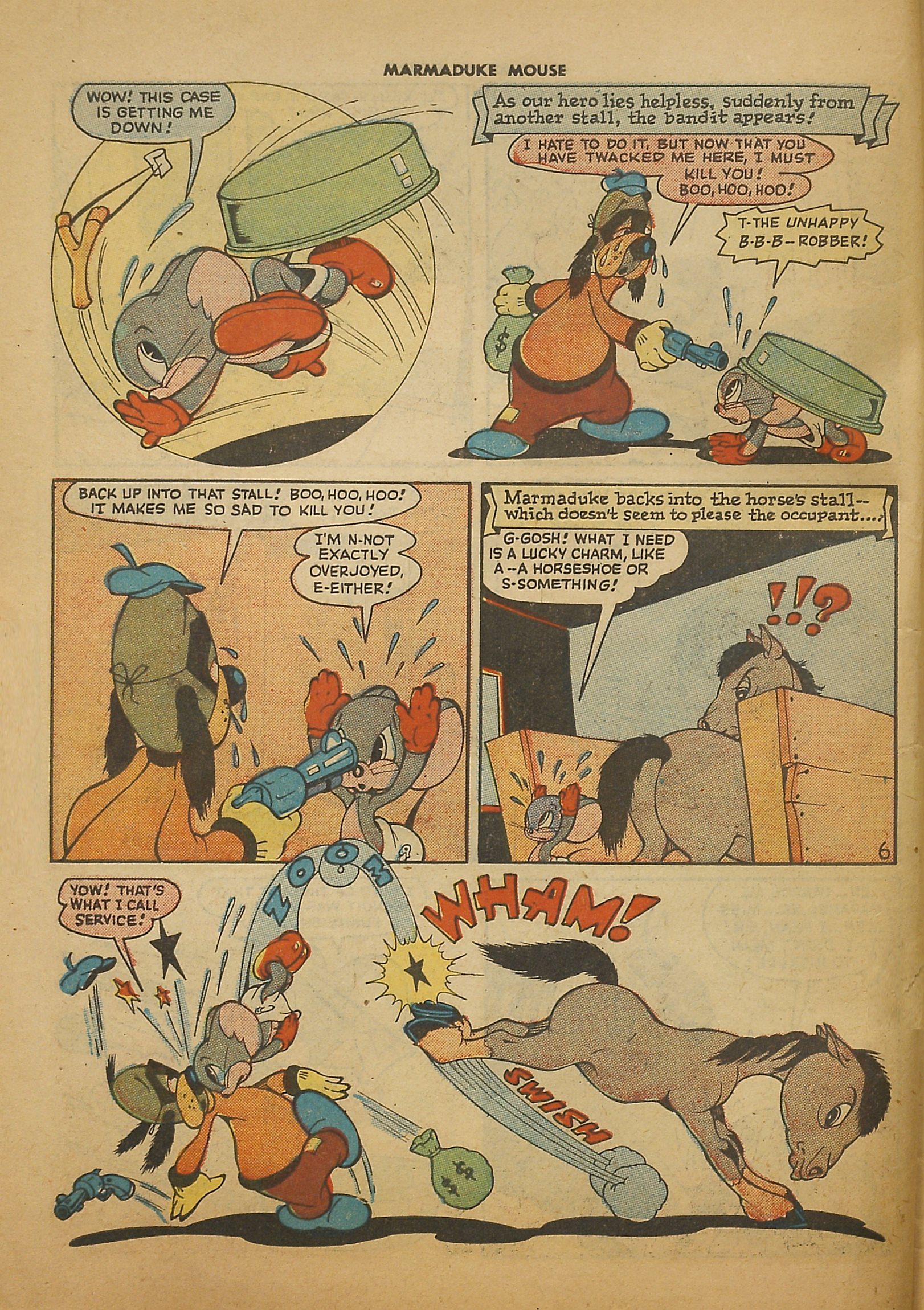 Read online Marmaduke Mouse comic -  Issue #4 - 8