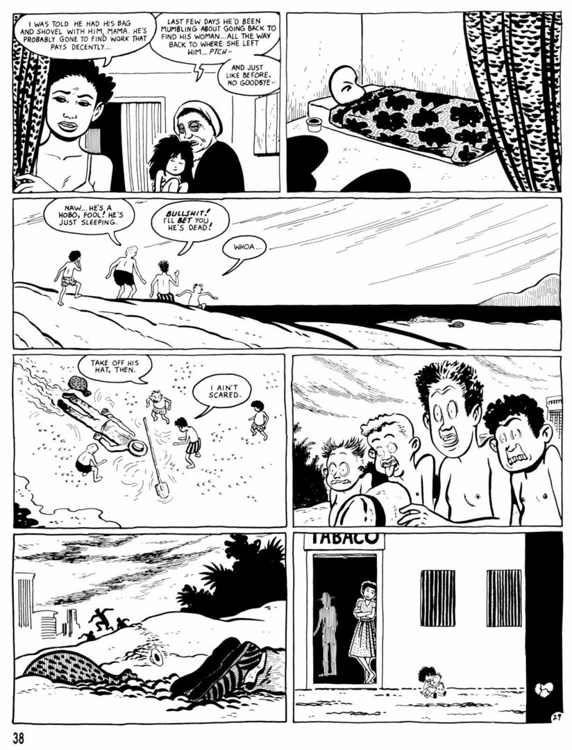 Read online Love and Rockets (1982) comic -  Issue #30 - 41