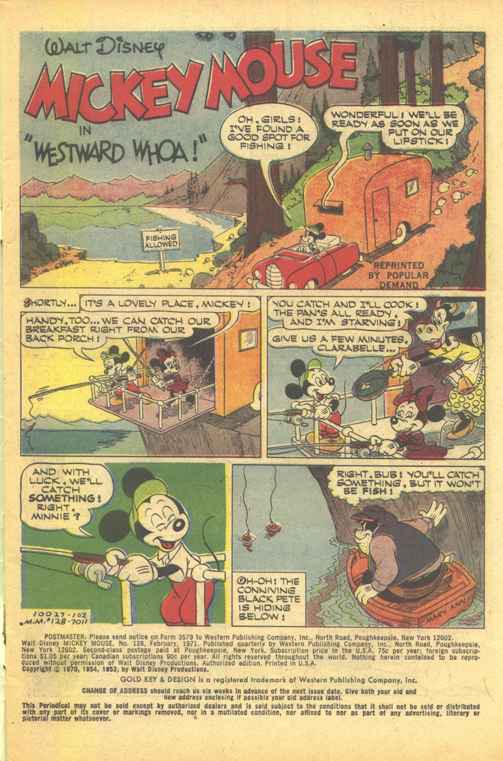 Read online Walt Disney's Mickey Mouse comic -  Issue #128 - 3