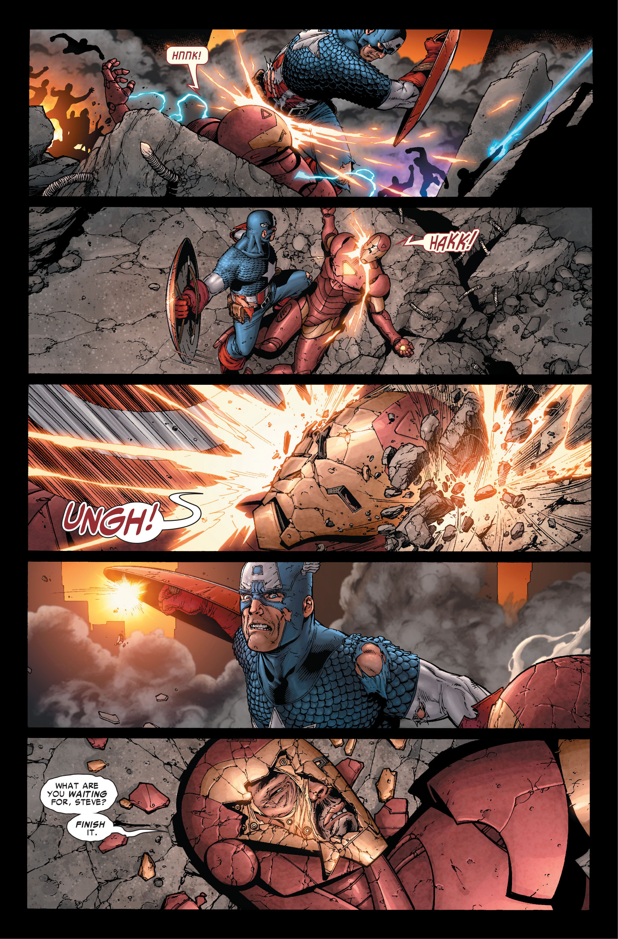 Read online Civil War (2006) comic -  Issue #7 - 20