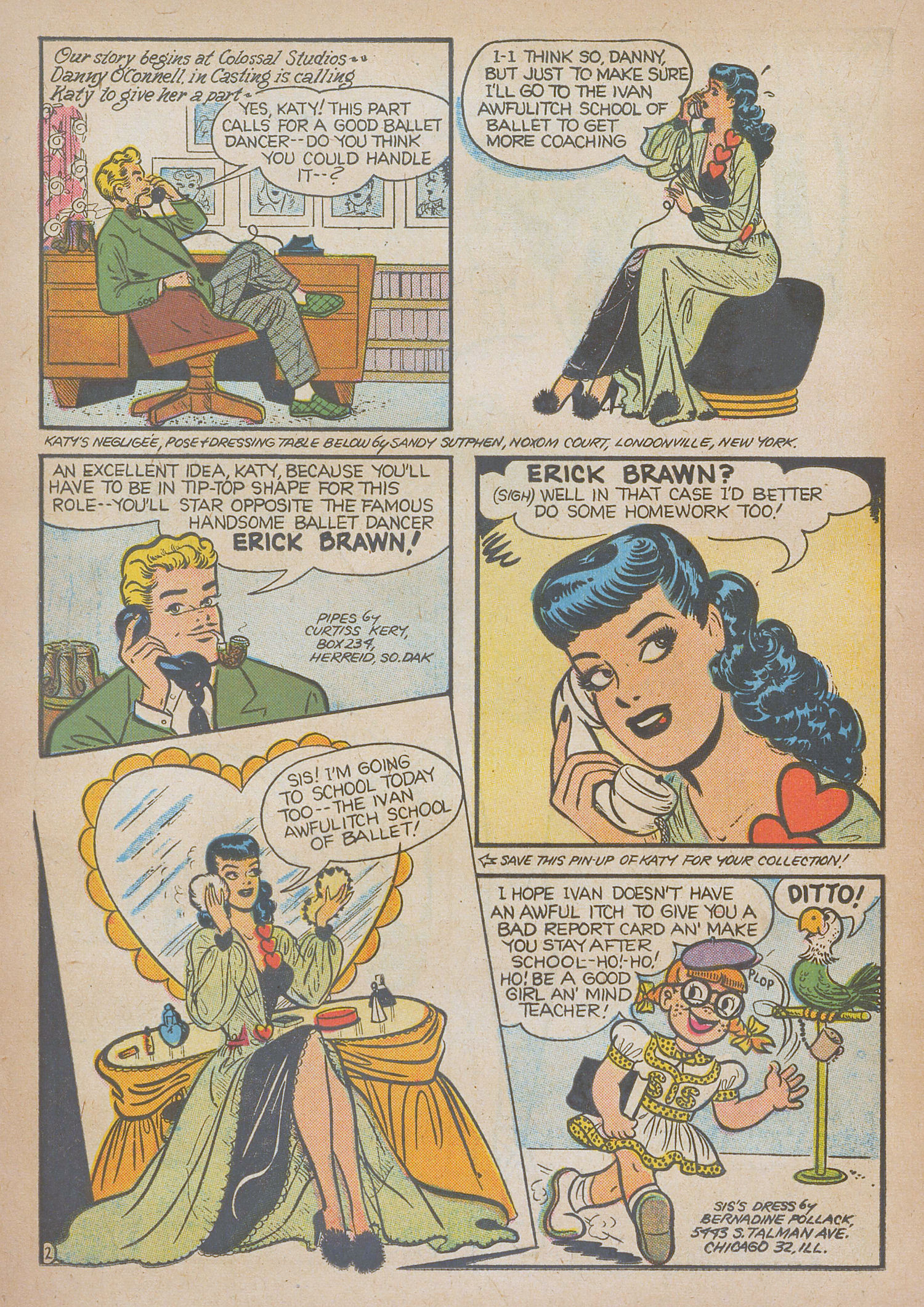 Read online Katy Keene (1949) comic -  Issue #24 - 16