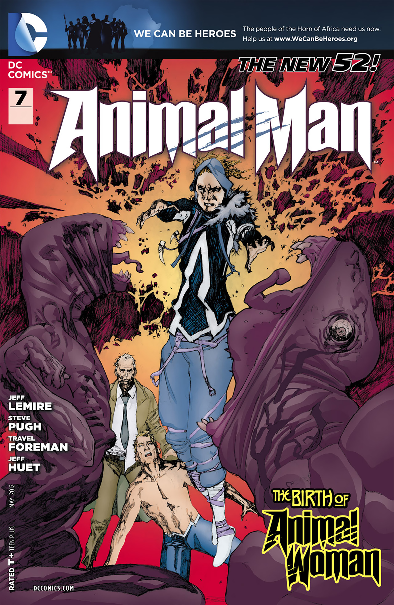 Read online Animal Man (2011) comic -  Issue #7 - 1