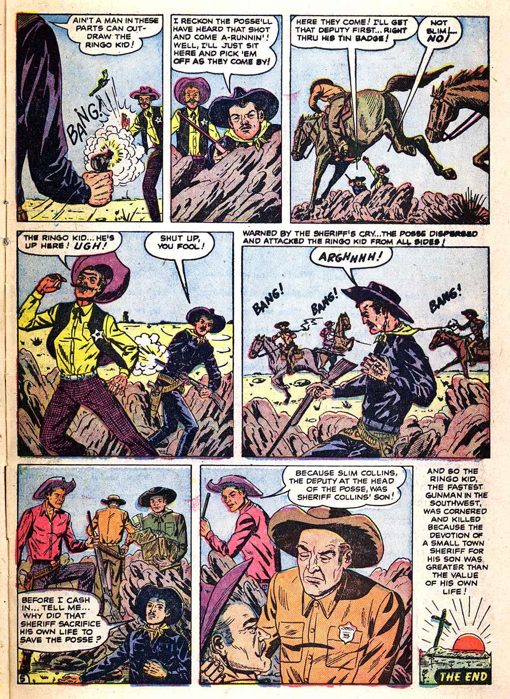 Read online Western Outlaws and Sheriffs comic -  Issue #73 - 6