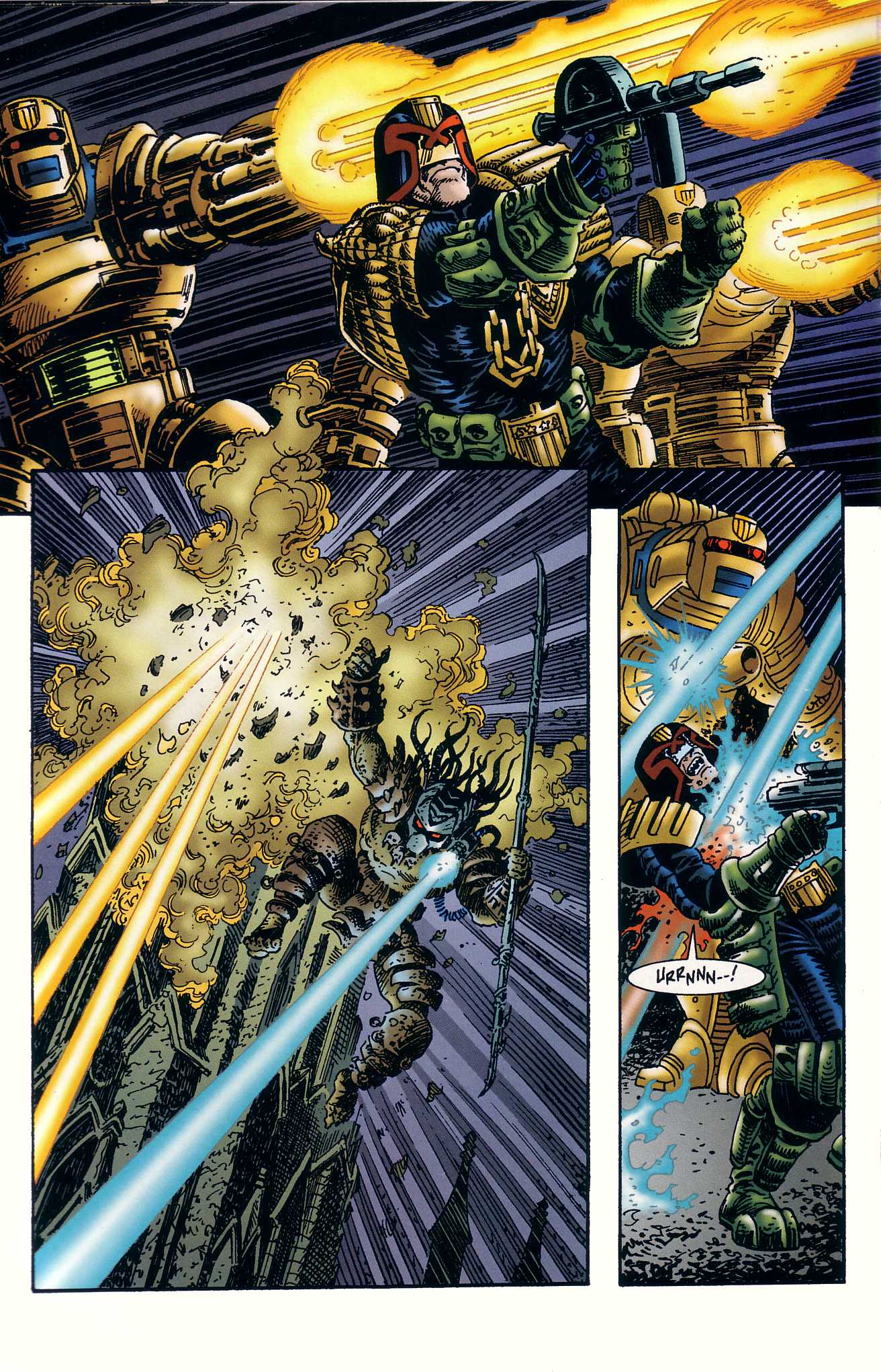 Read online Predator Versus Judge Dredd comic -  Issue #3 - 10