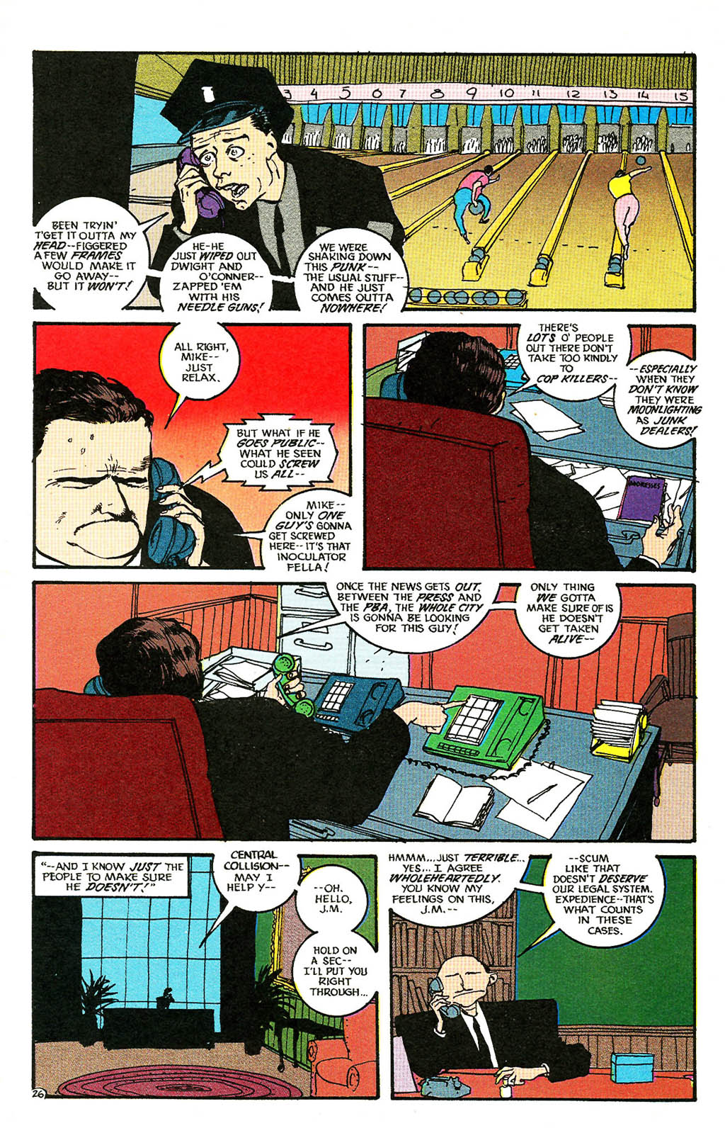 Read online The Shadow (1987) comic -  Issue #16 - 28