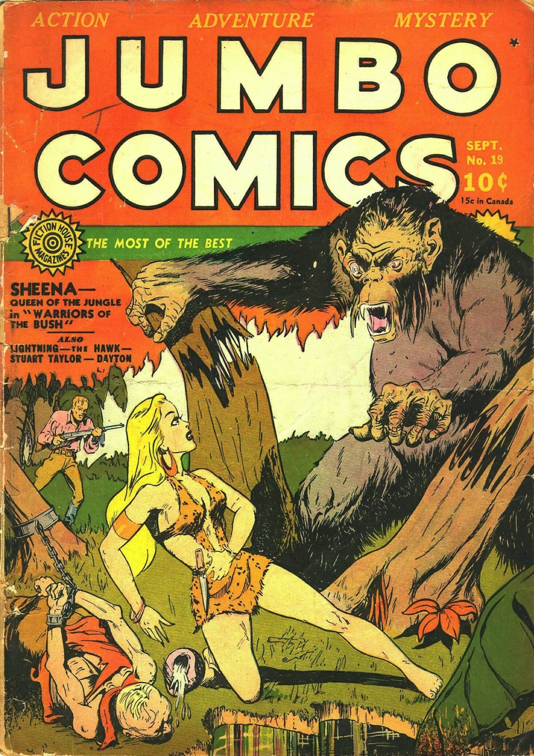 Read online Jumbo Comics comic -  Issue #19 - 1