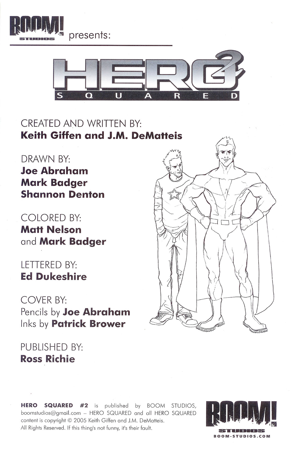 Read online Hero Squared comic -  Issue #2 - 2