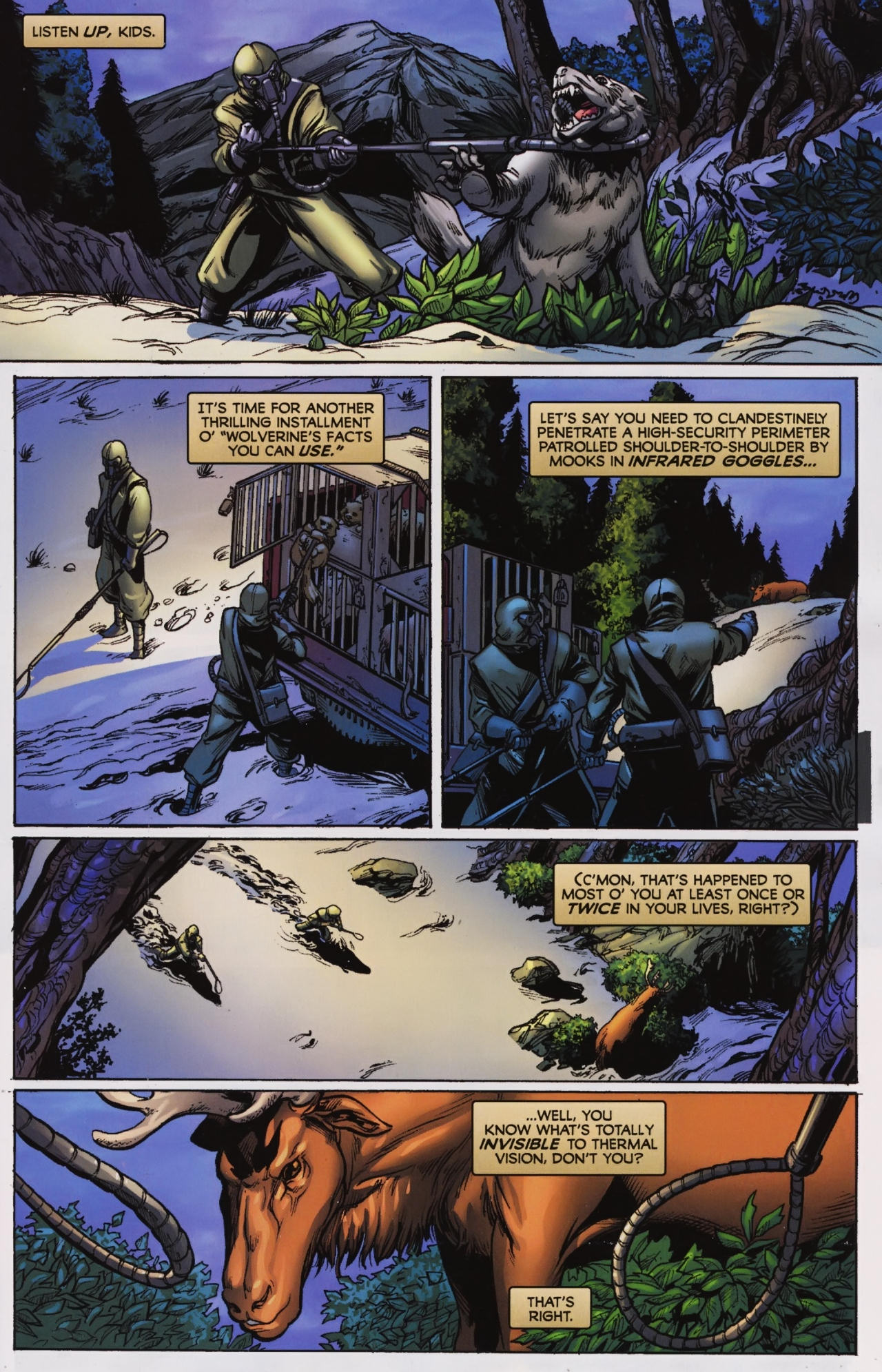 Read online Wolverine: First Class comic -  Issue #7 - 2