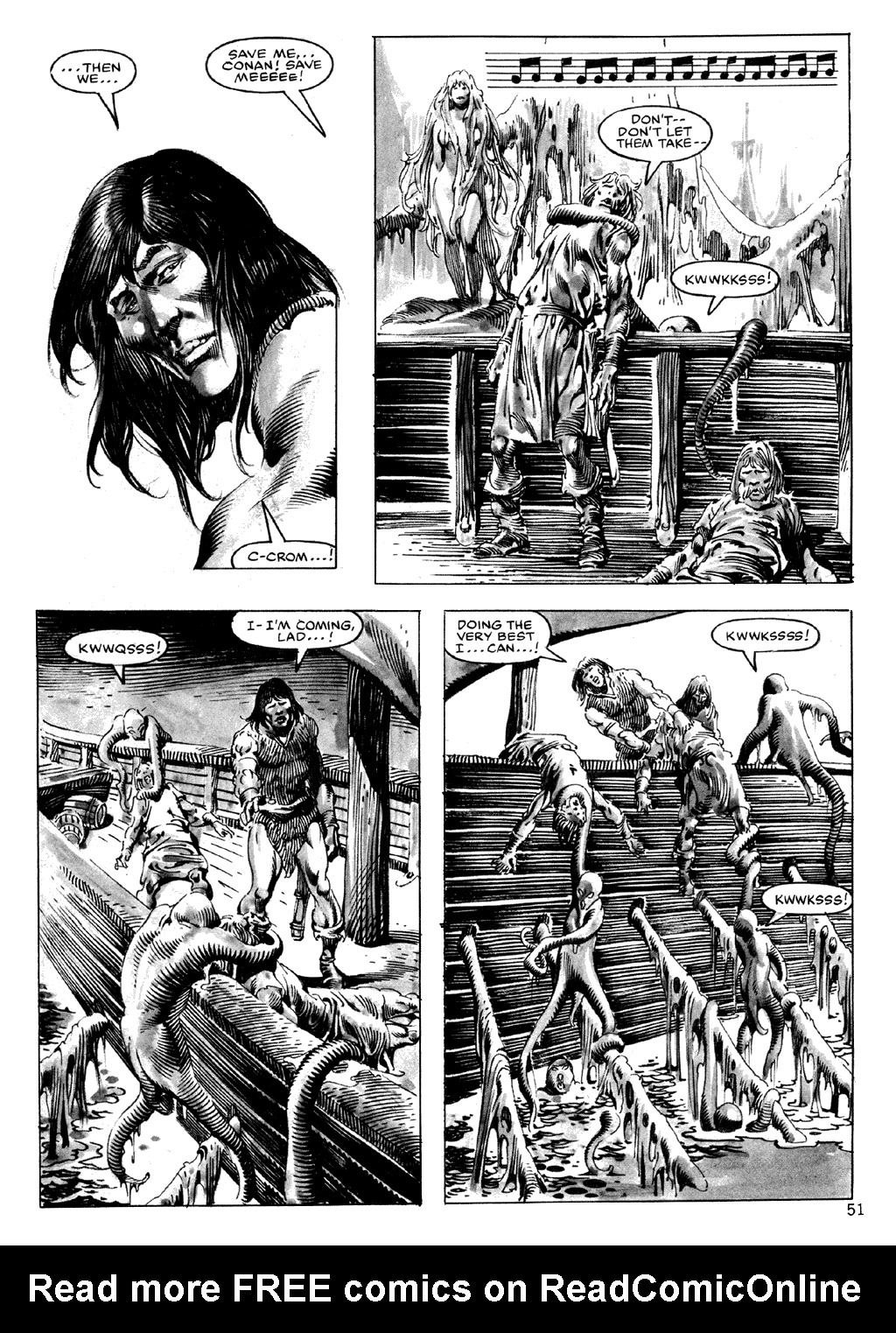 Read online The Savage Sword Of Conan comic -  Issue #101 - 51
