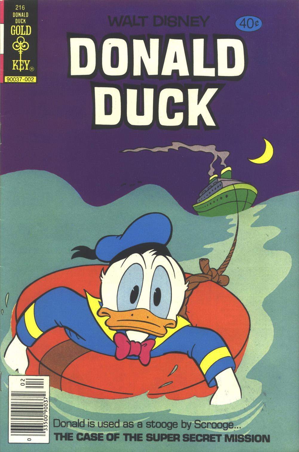 Read online Walt Disney's Donald Duck (1952) comic -  Issue #216 - 1