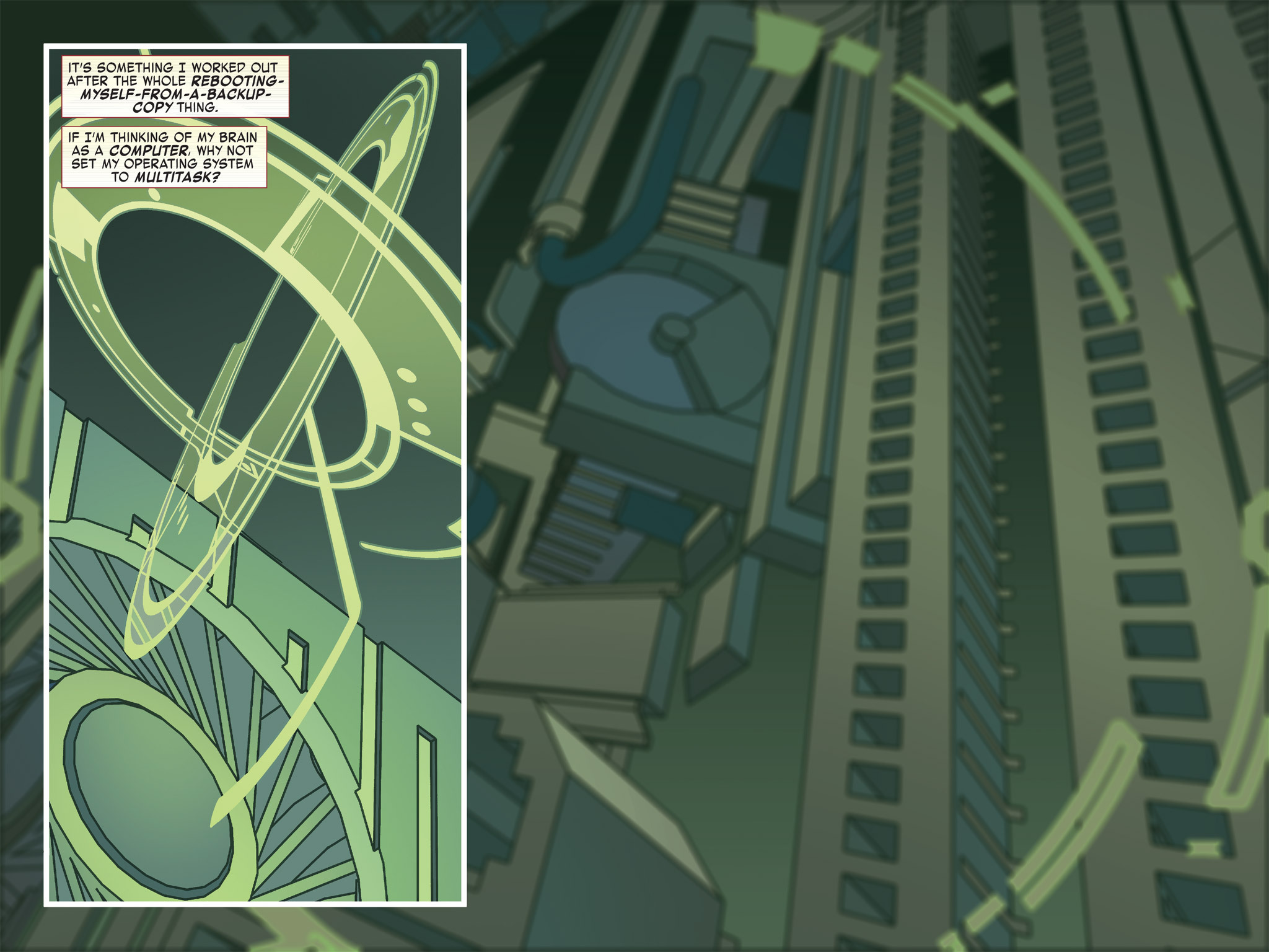 Read online Iron Man: Fatal Frontier Infinite Comic comic -  Issue #7 - 9