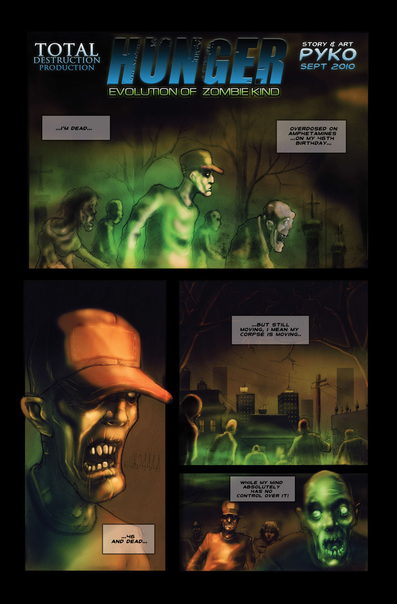 Read online Zombie Terrors comic -  Issue #4 - 10