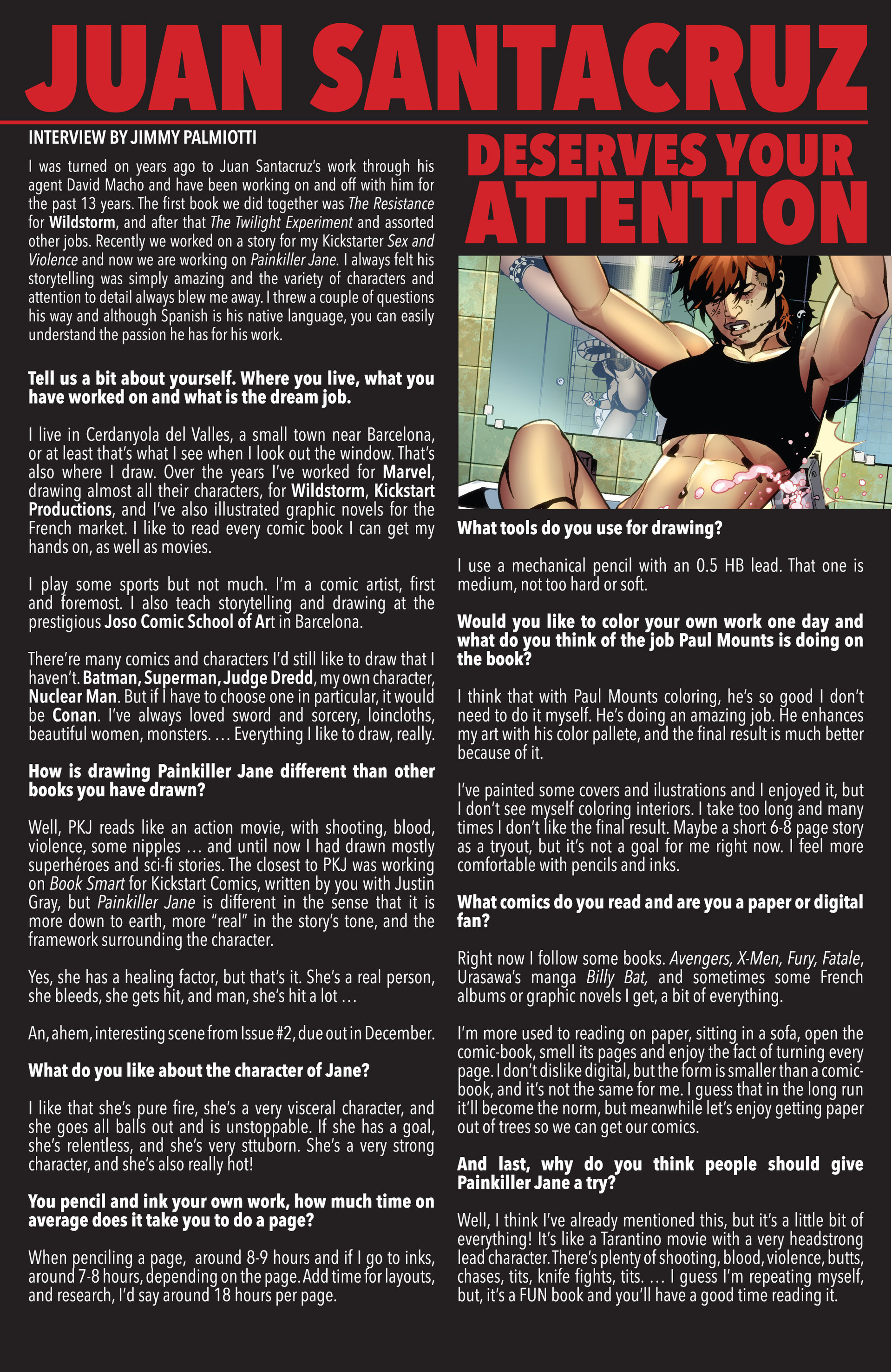 Read online Painkiller Jane: The Price of Freedom comic -  Issue #2 - 30