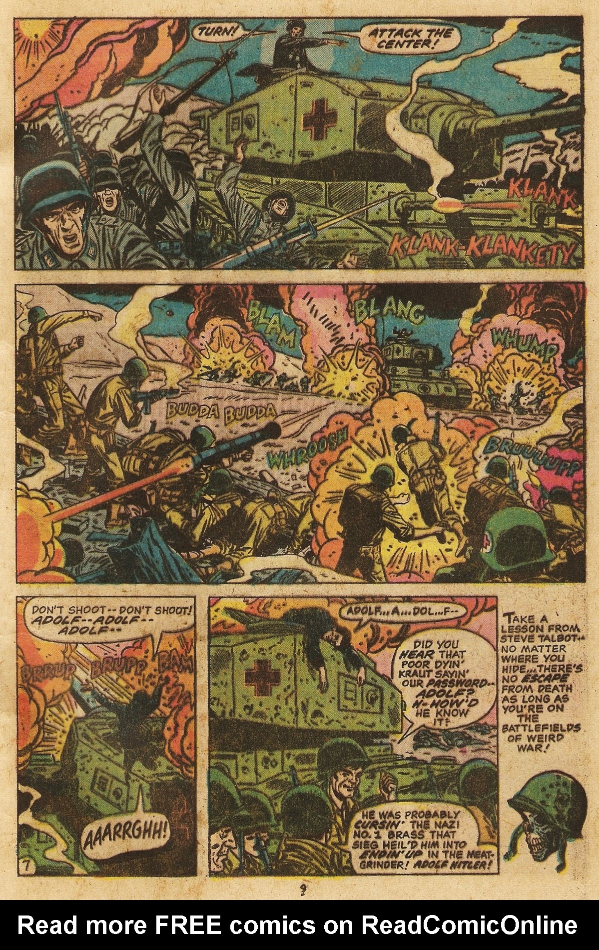 Read online Weird War Tales (1971) comic -  Issue #36 - 9