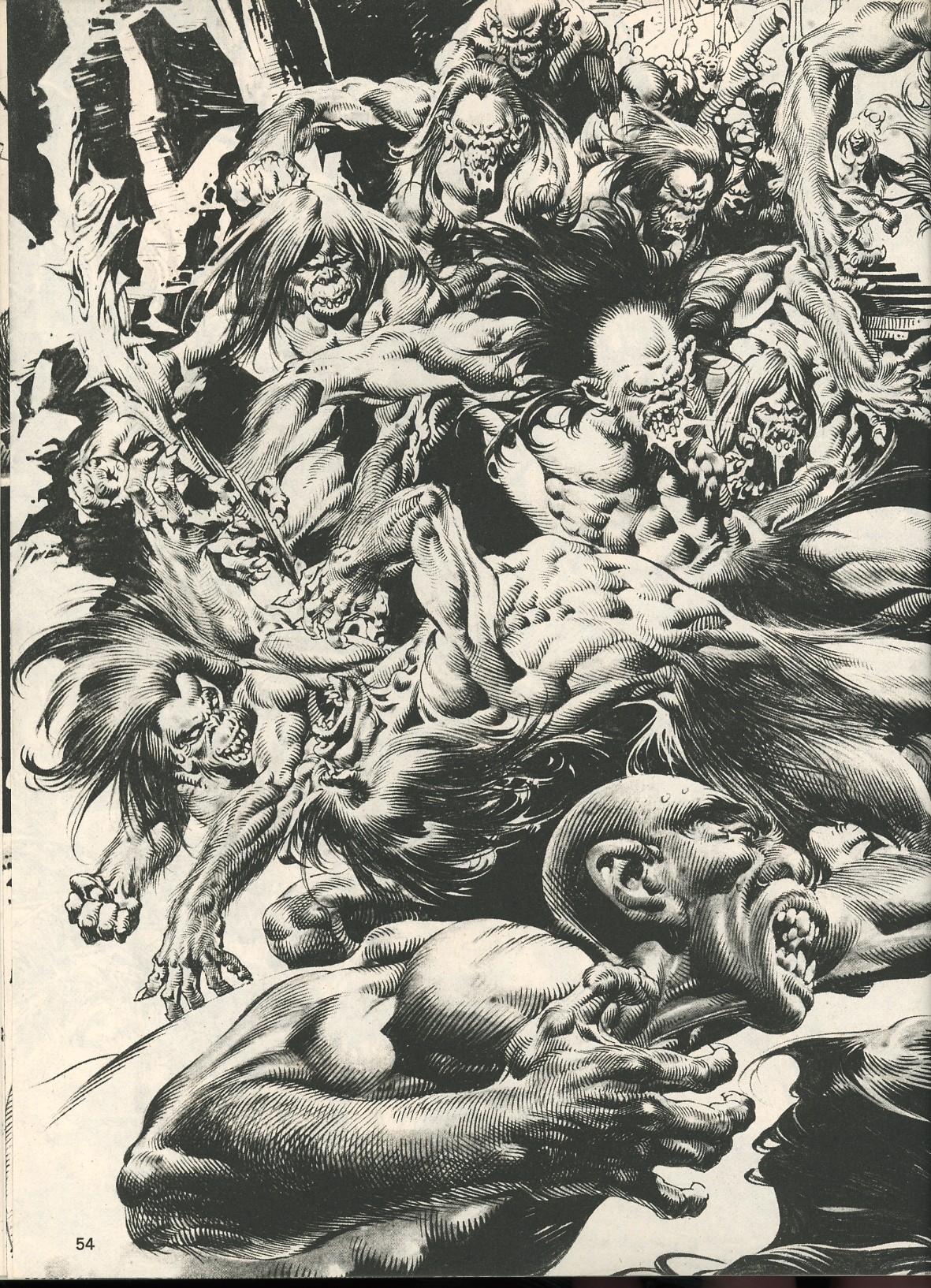 Read online The Savage Sword Of Conan comic -  Issue #107 - 54