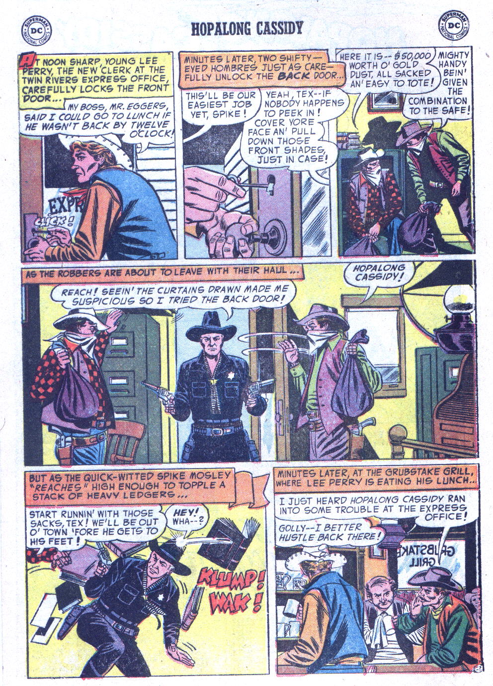 Read online Hopalong Cassidy comic -  Issue #89 - 4