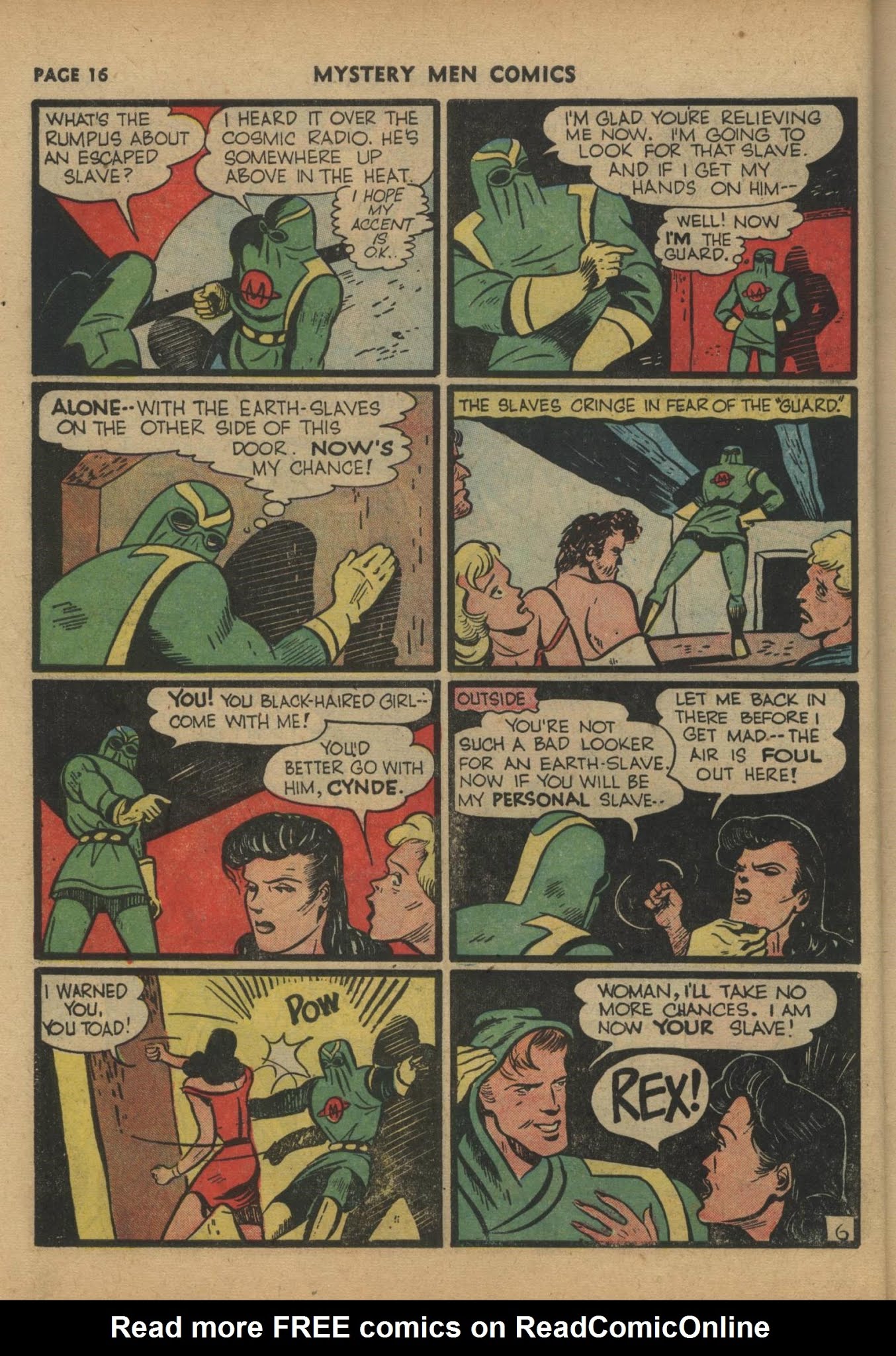 Read online Mystery Men Comics comic -  Issue #19 - 18