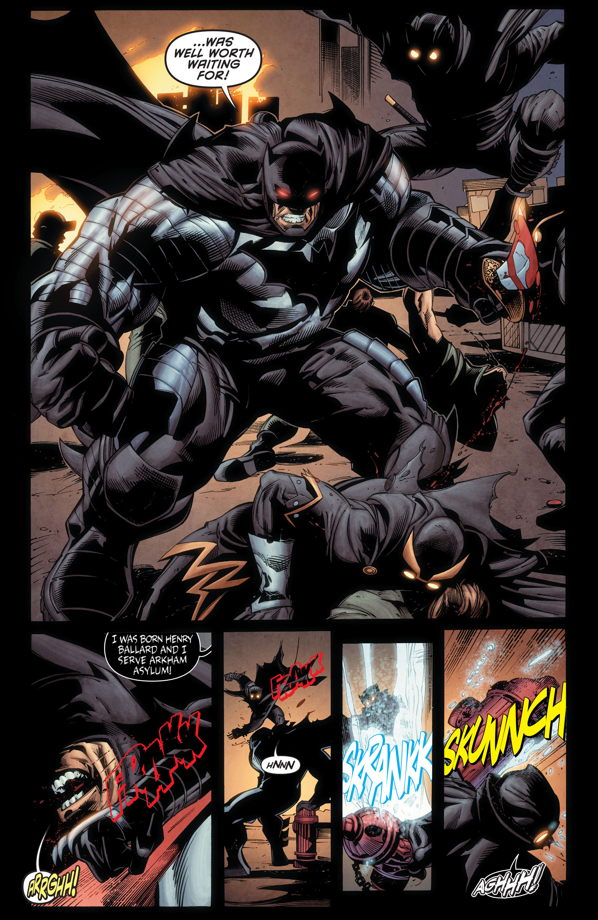 Read online Forever Evil: Arkham War comic -  Issue #5 - 7