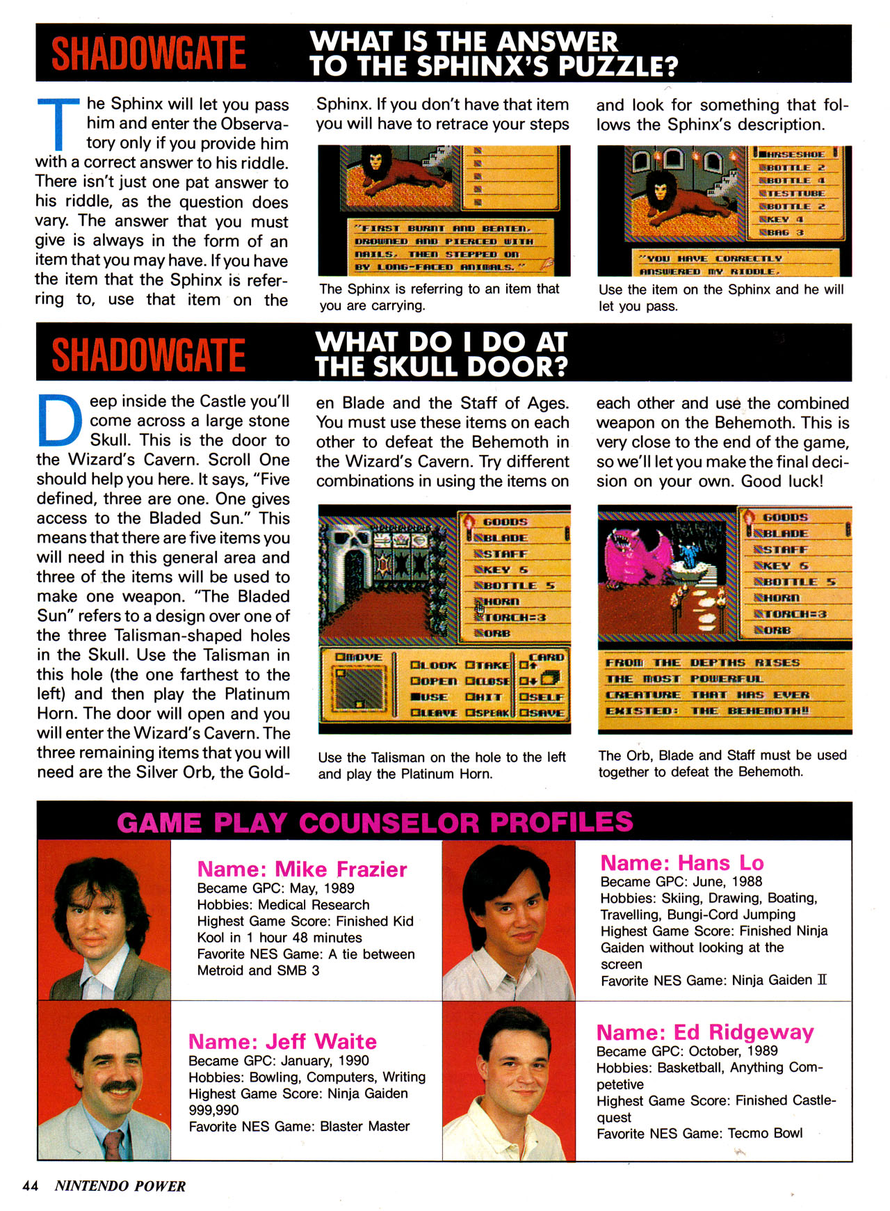 Read online Nintendo Power comic -  Issue #16 - 45