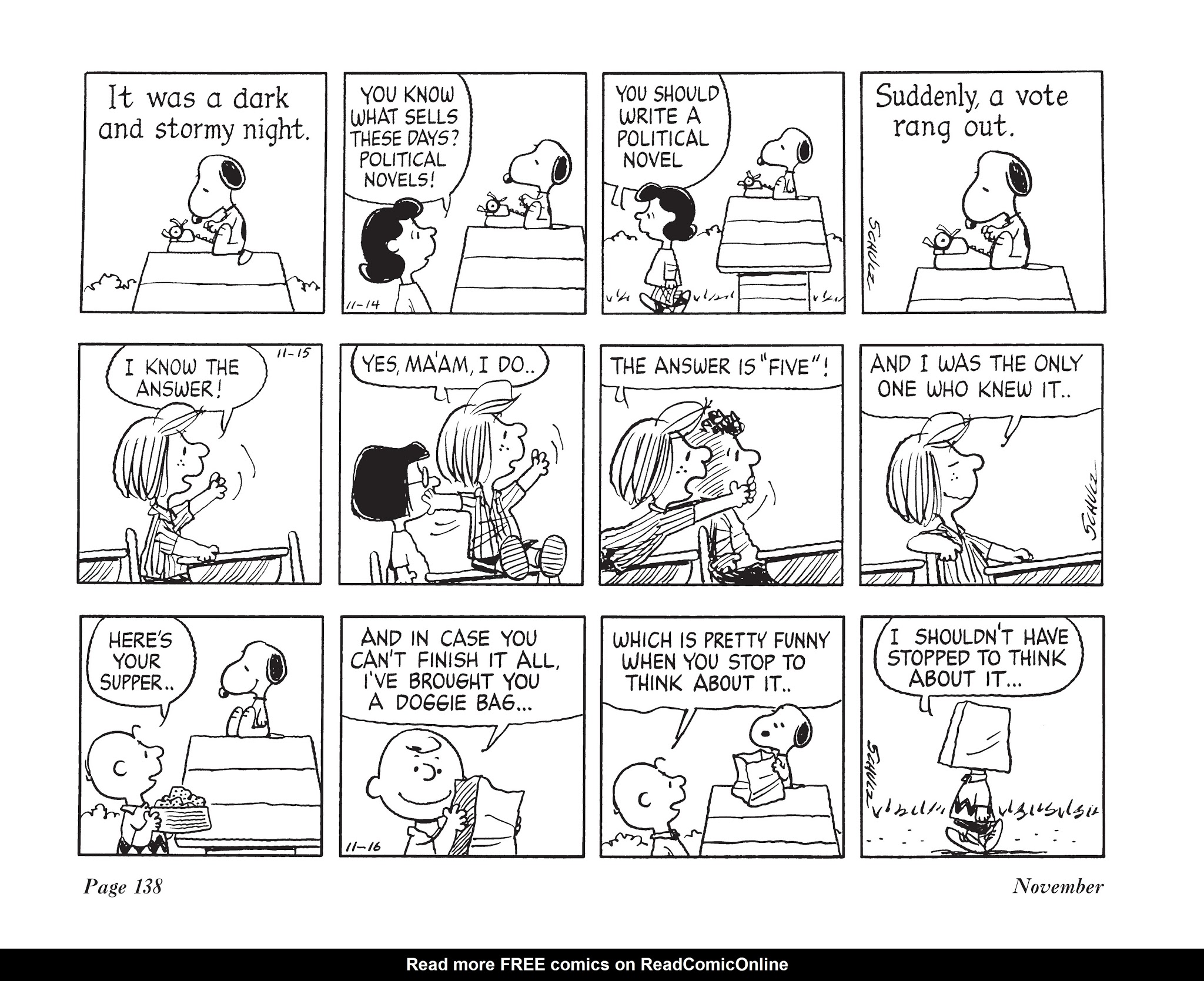 Read online The Complete Peanuts comic -  Issue # TPB 17 - 154